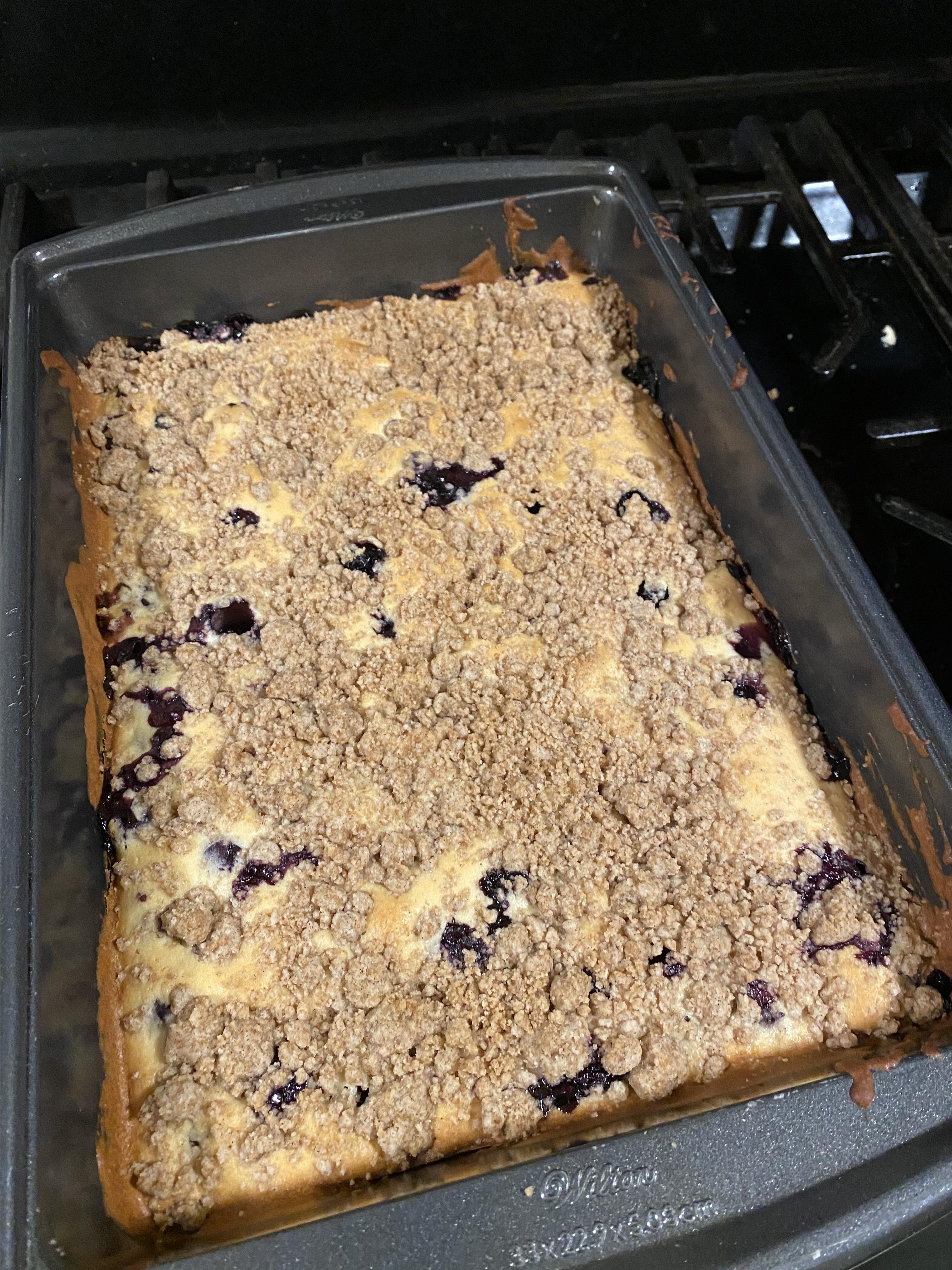 Blueberry Breakfast Crumb Cake sofia jauregui