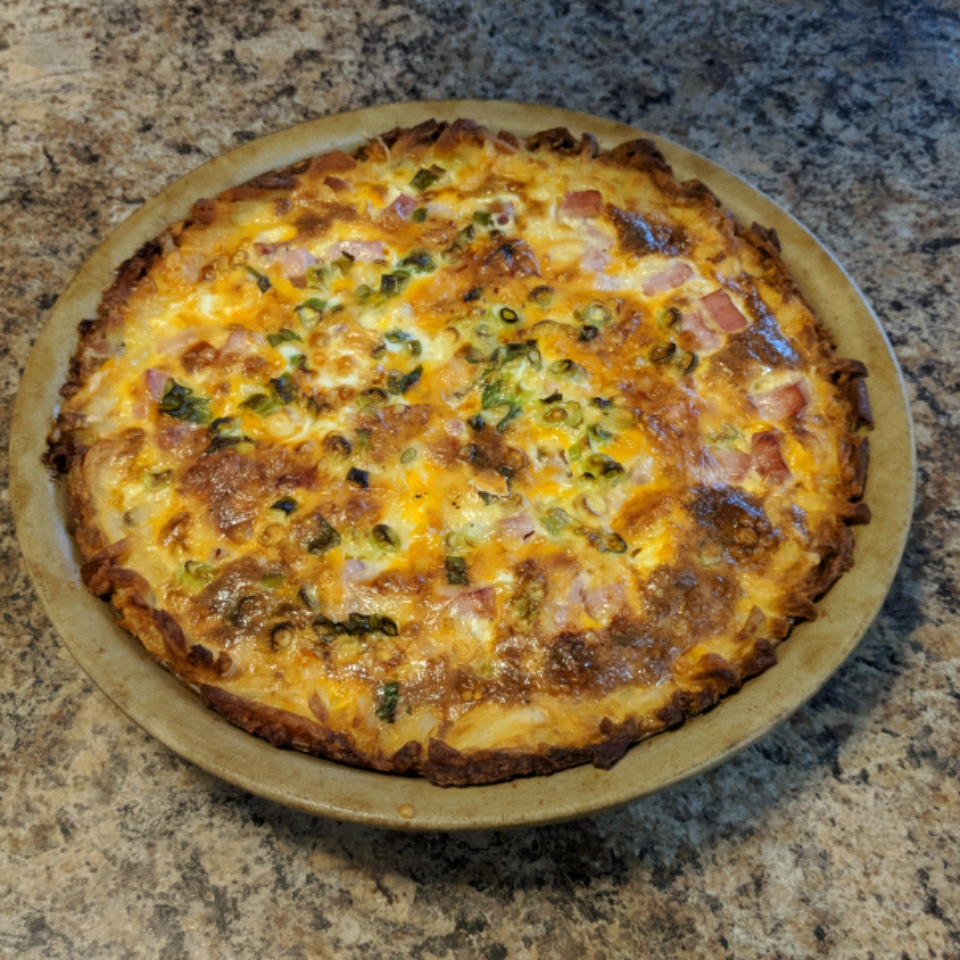 Ham and Cheese Breakfast Quiche kcdj