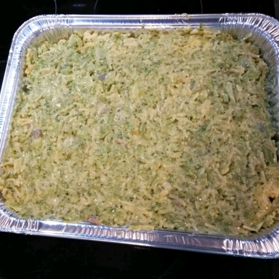 Broccoli Casserole with Rice 