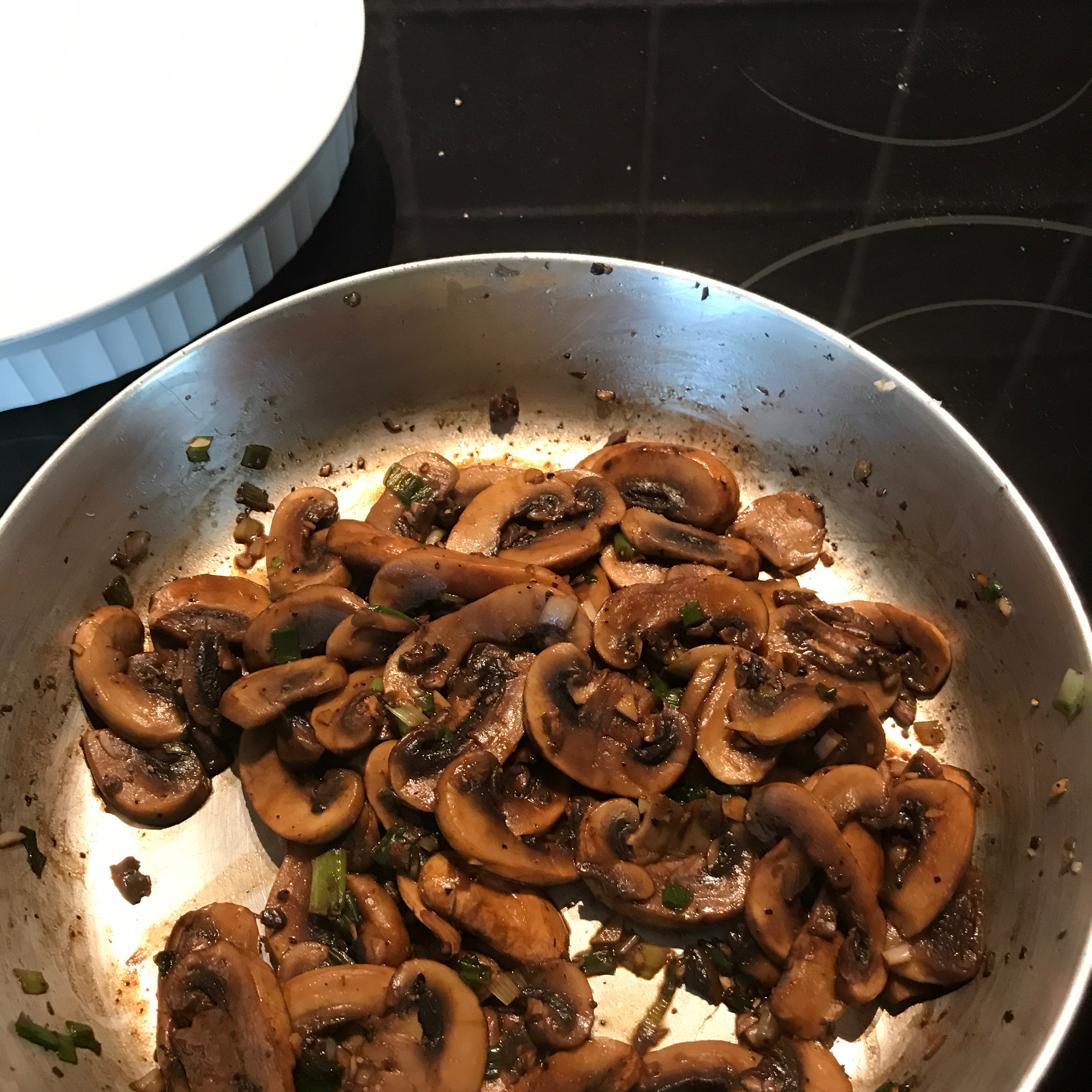 Mushrooms with a Soy Sauce Glaze 