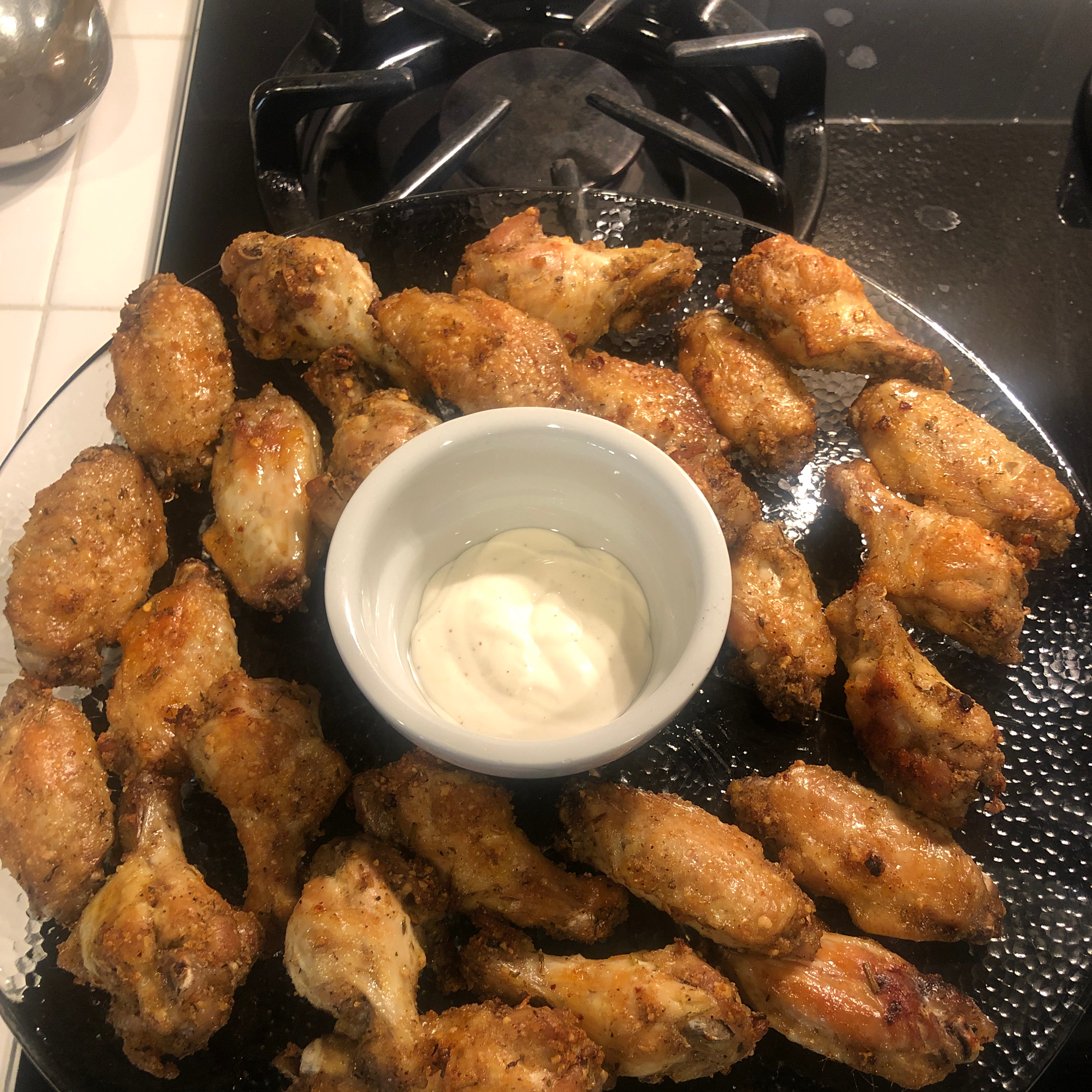 Garlic and Parmesan Chicken Wings 