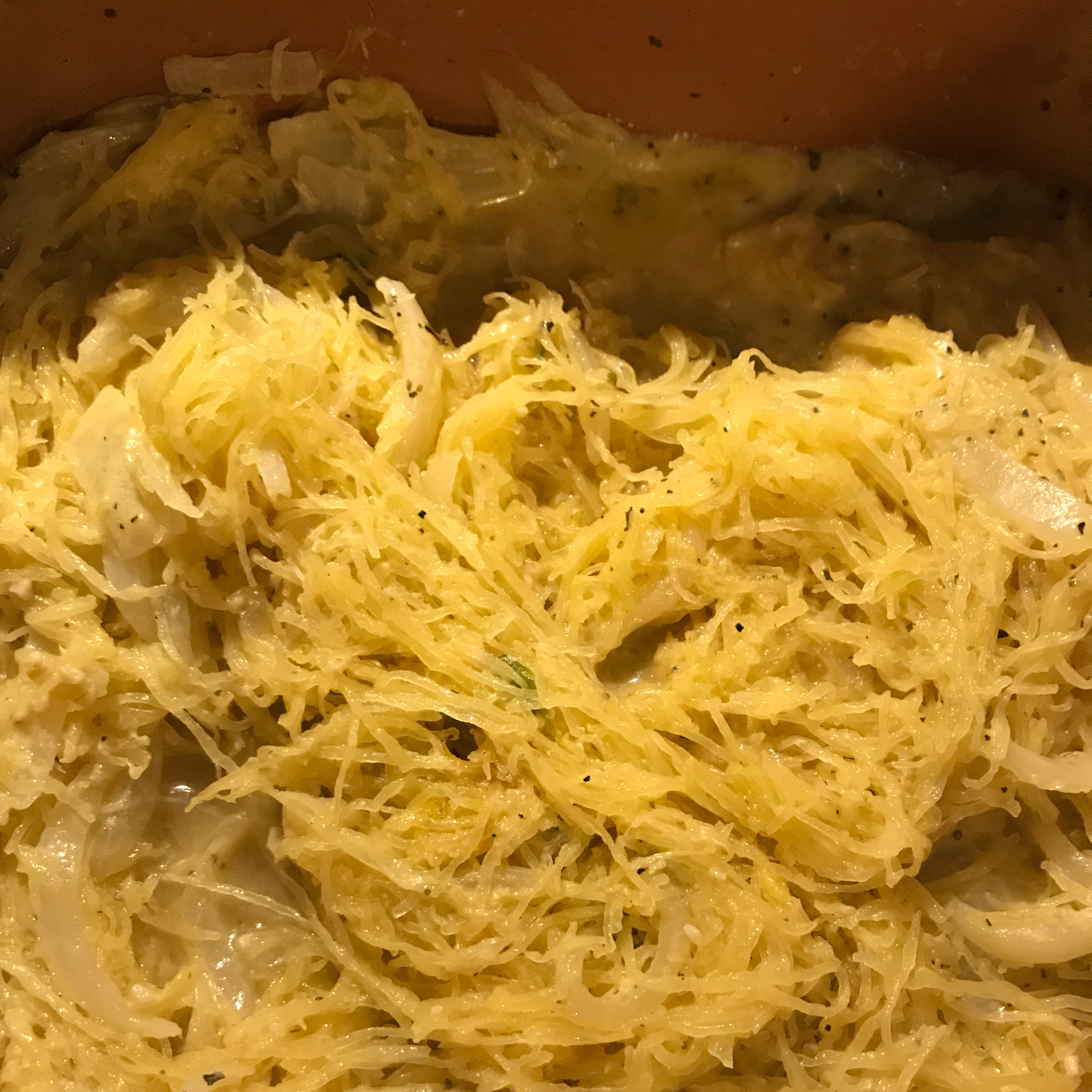 Roasted Spaghetti Squash with Asparagus and Goat Cheese Teresa Wadell