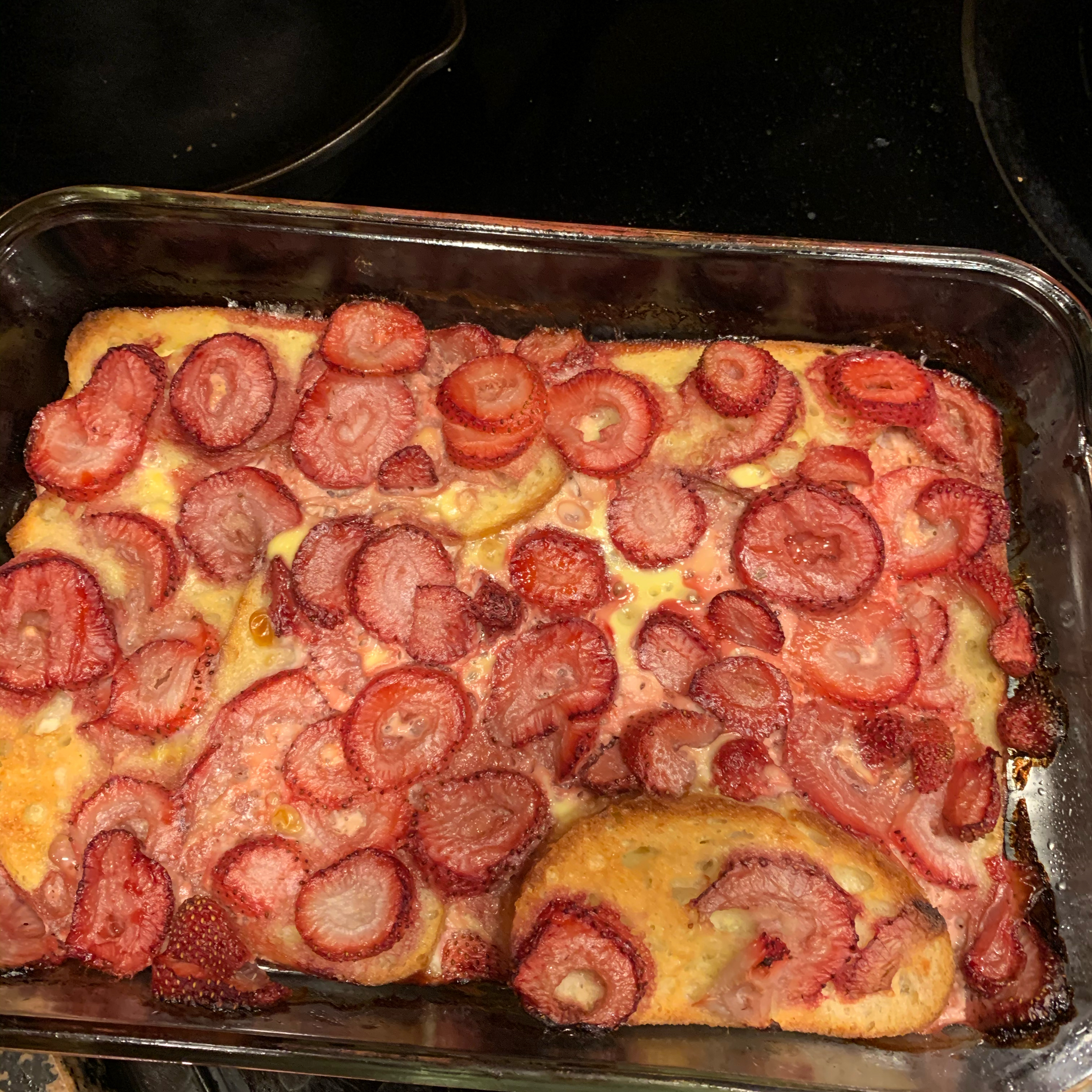 Baked Strawberry French Toast 