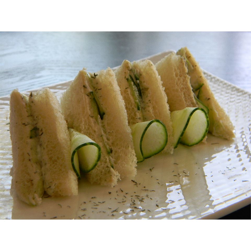 English Tea Cucumber Sandwiches_image