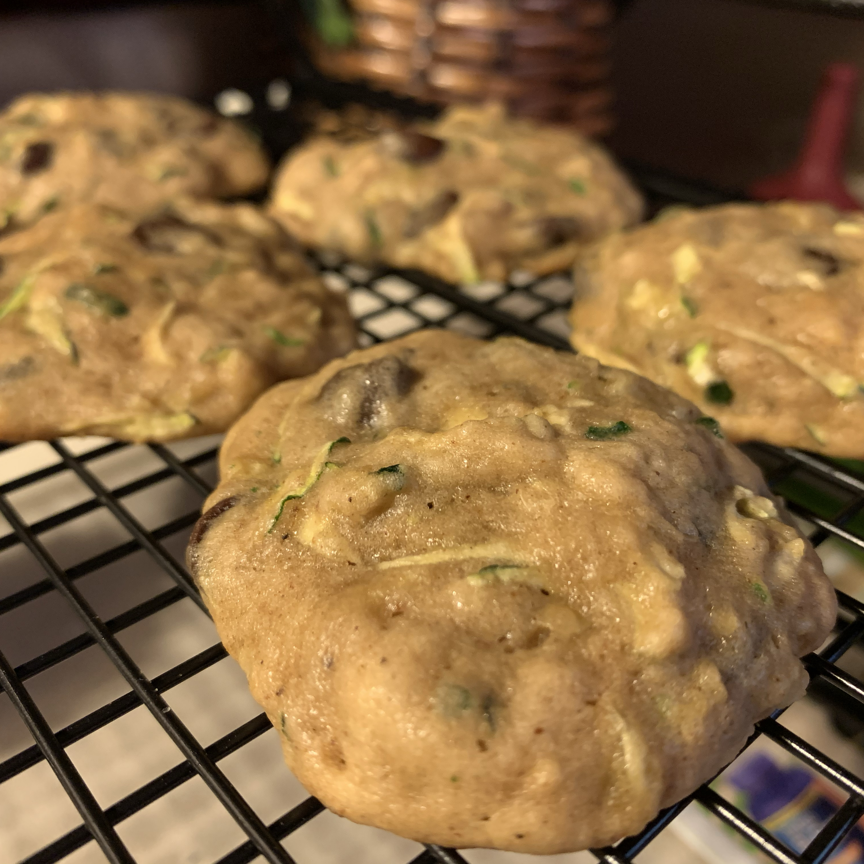 Soft Zucchini Spice Cookies