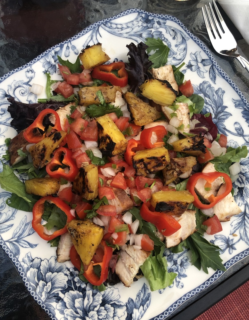 Caribbean Chicken Salad 