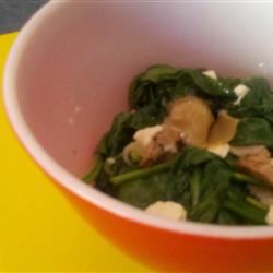 Hot Spinach and Artichoke Salad