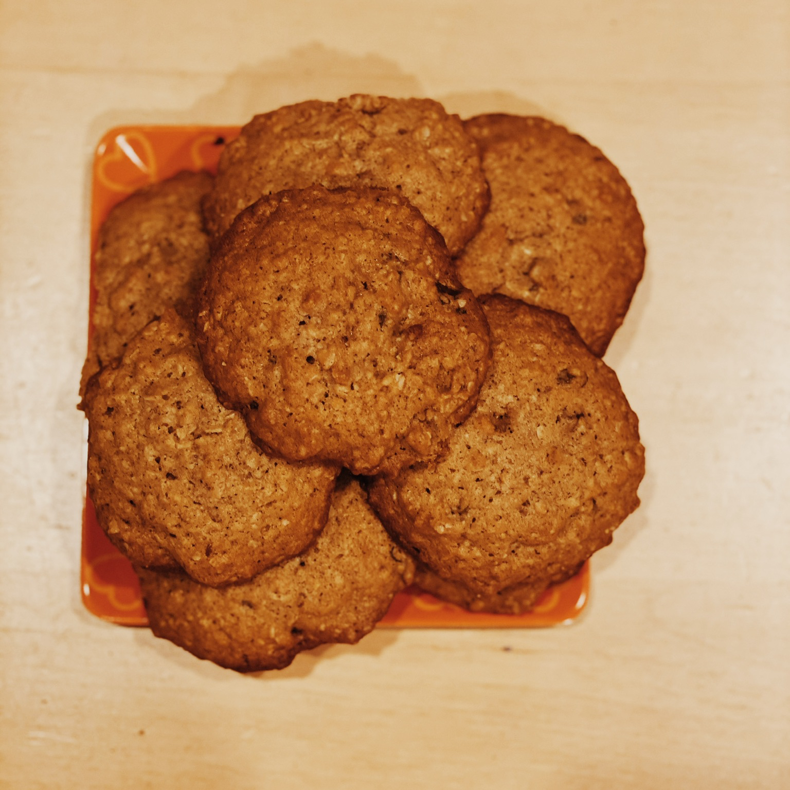 Oatmeal Raisin Cookies VI 