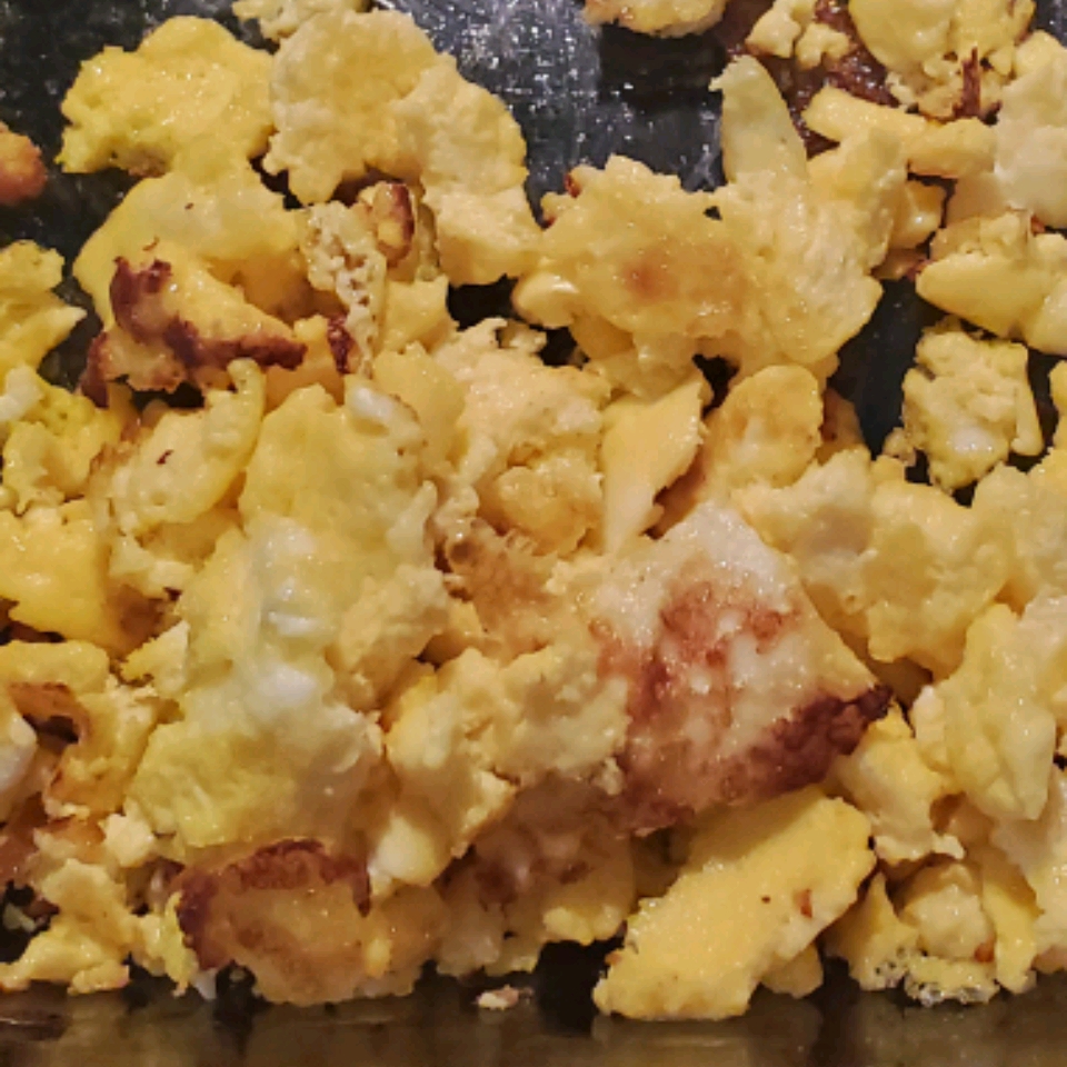 Oven Scrambled Eggs 