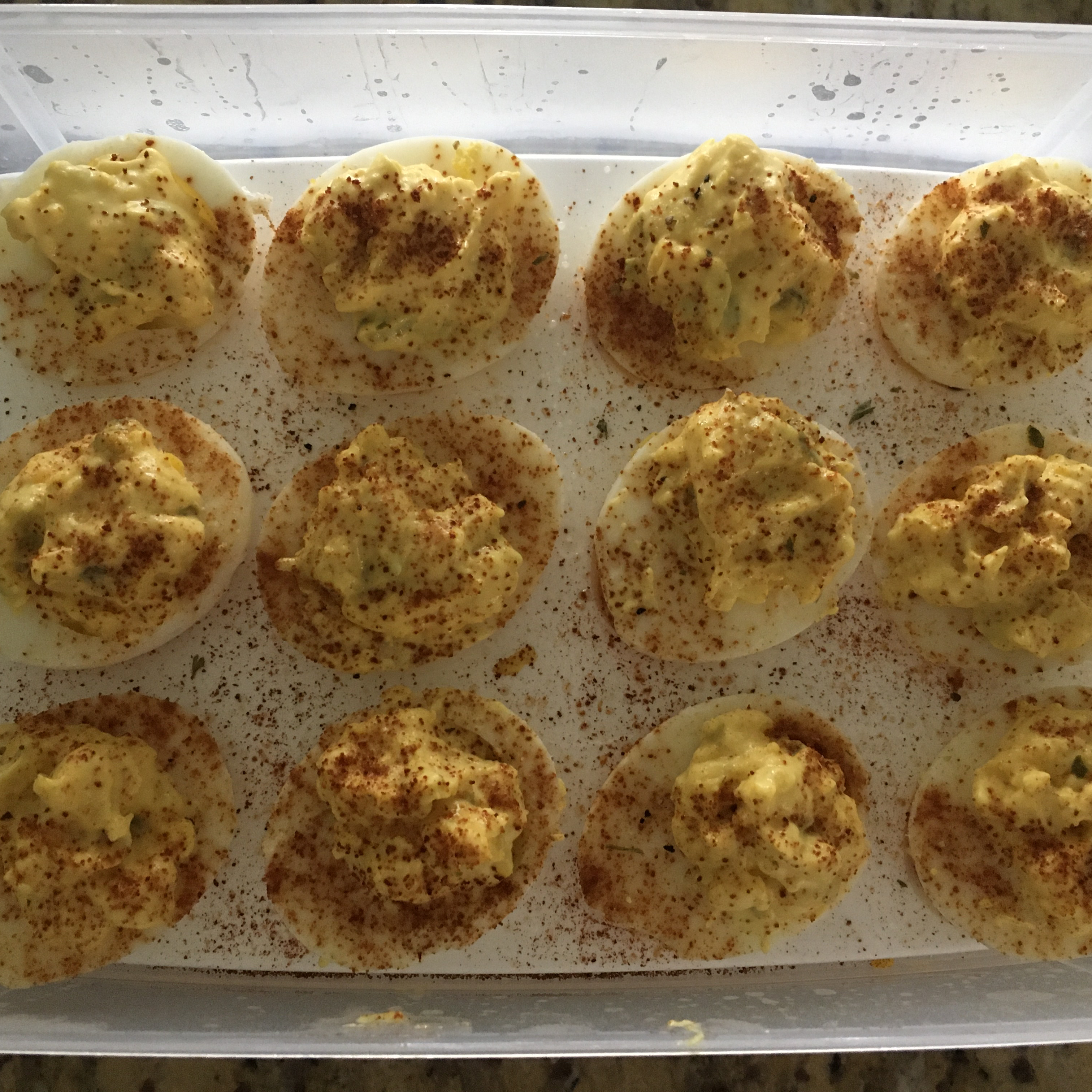 Easy Creamy Deviled Eggs Di Popelka