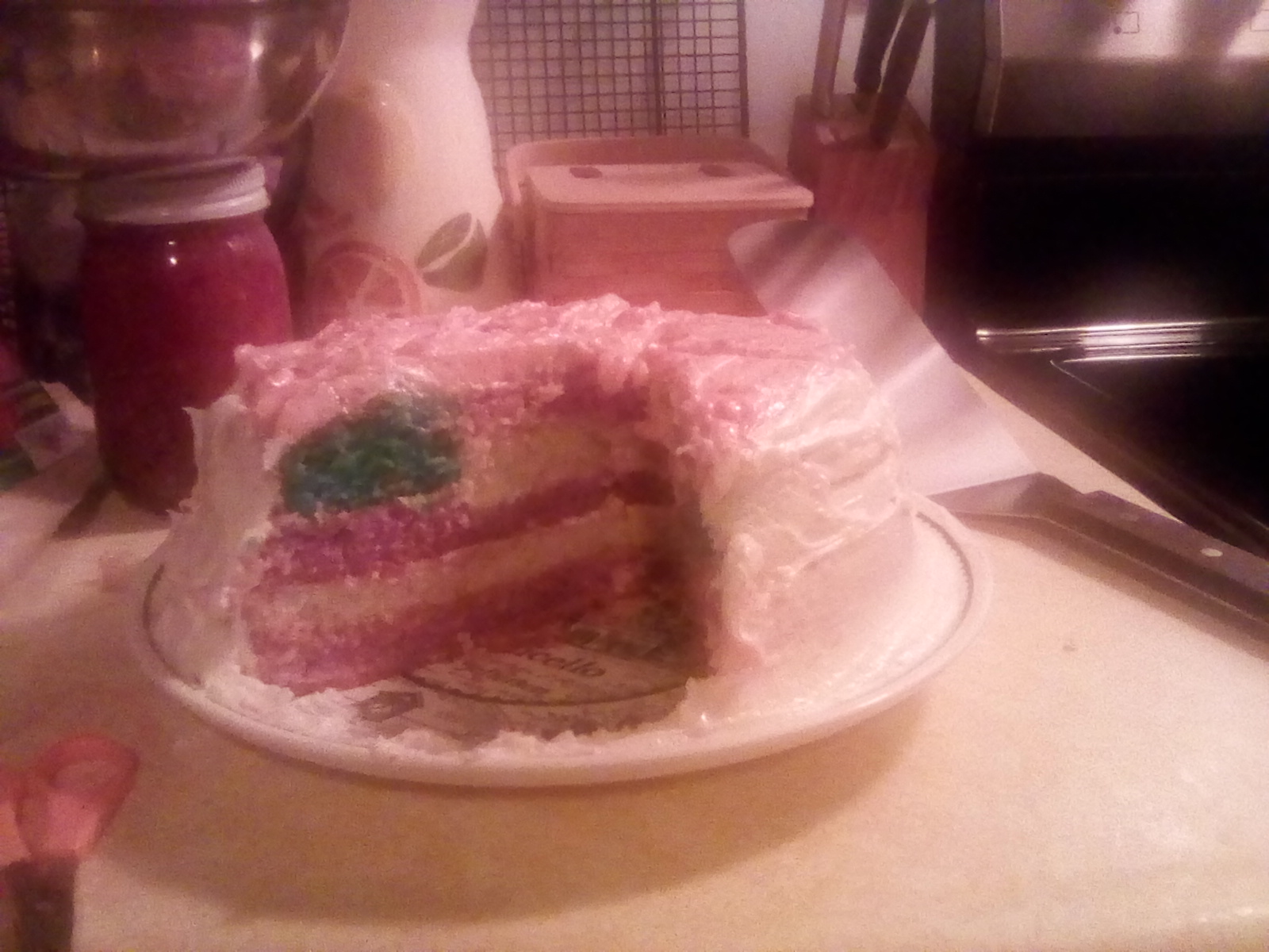 American Flag Cake 