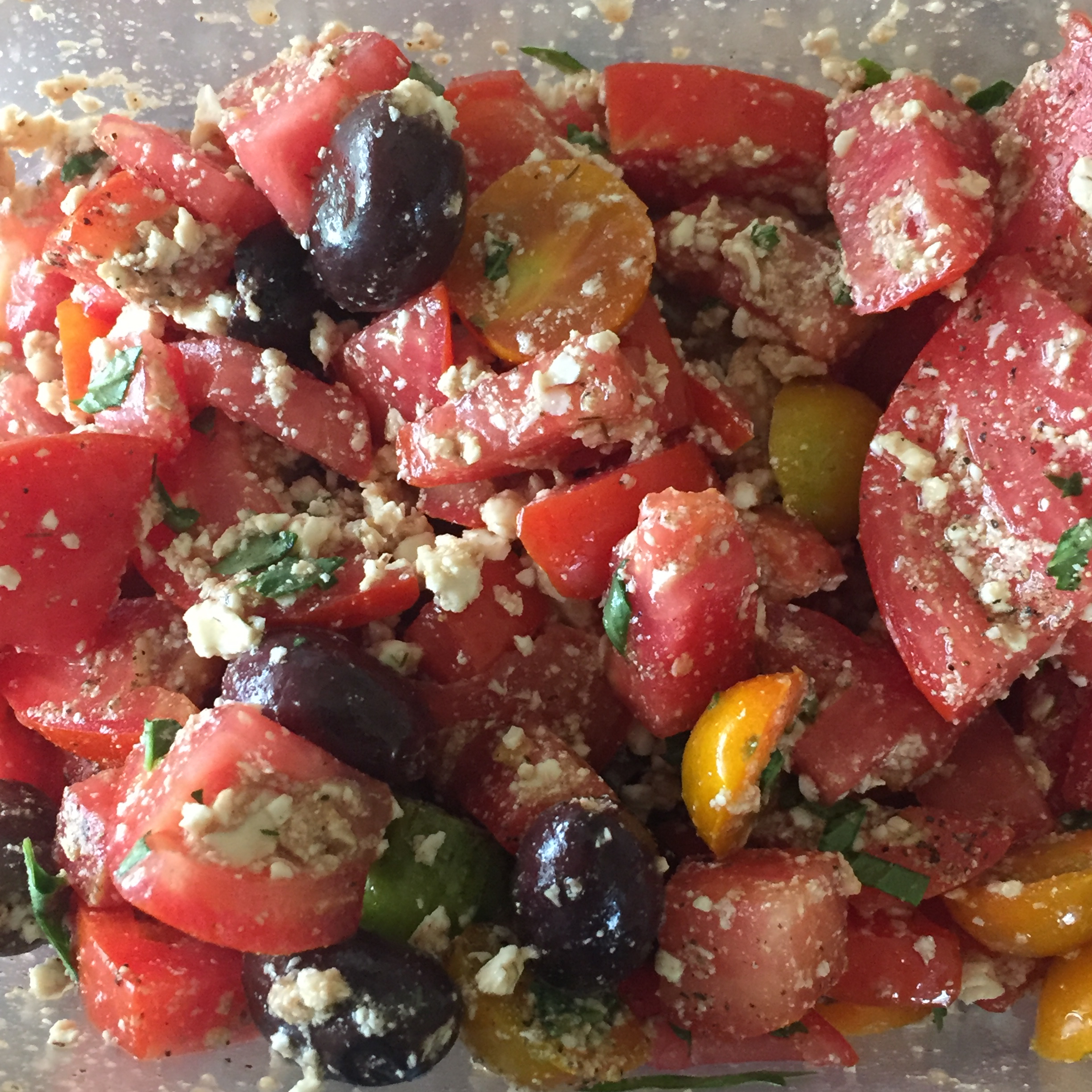 Tomato and Feta Salad Annie Oakley