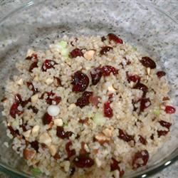 Bulgur Wheat with Dried Cranberries for the love of food