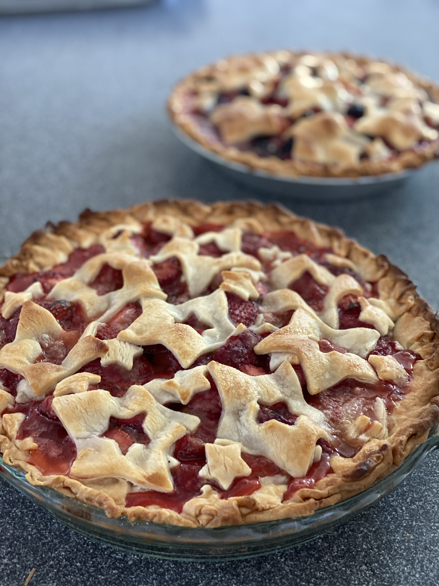 Most Spectacular Strawberry Pie