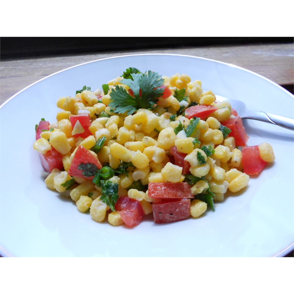 Cilantro Tomato Corn Salad 