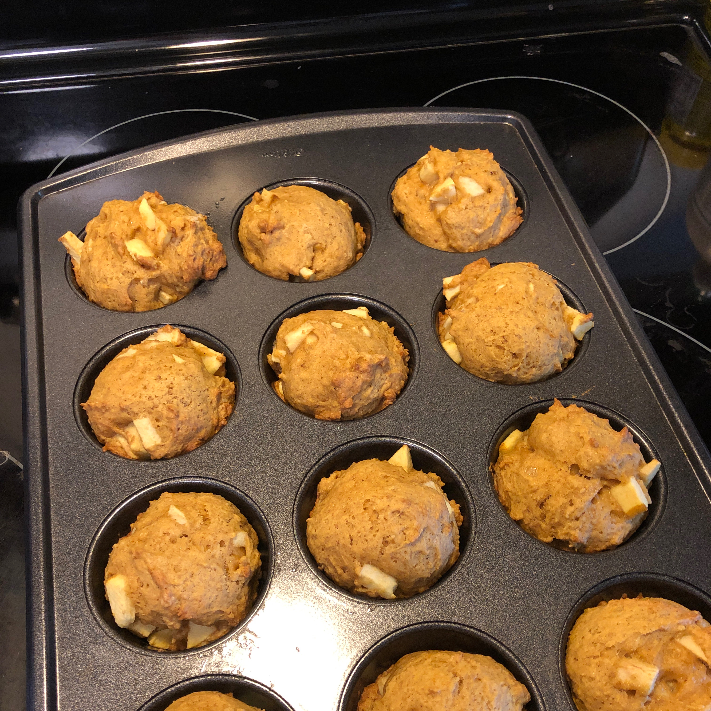 Pumpkin Apple Streusel Muffins 