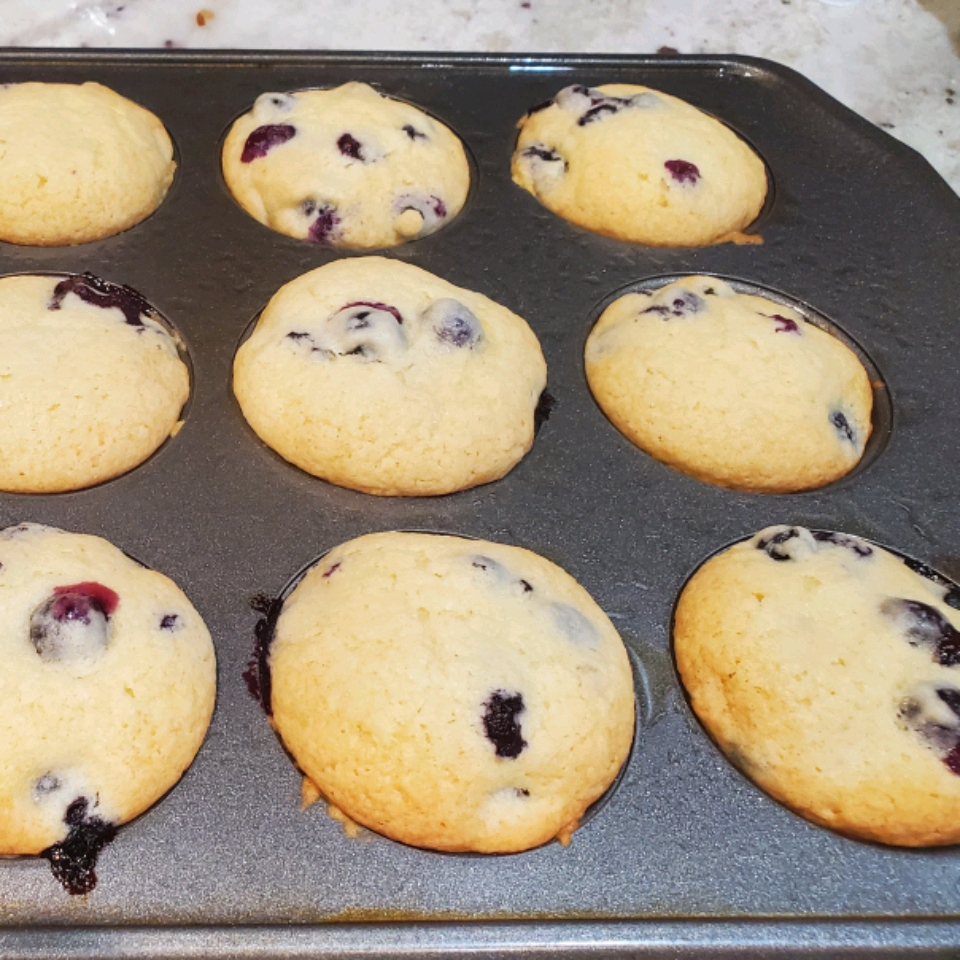 Aunt Blanche's Blueberry Muffins 