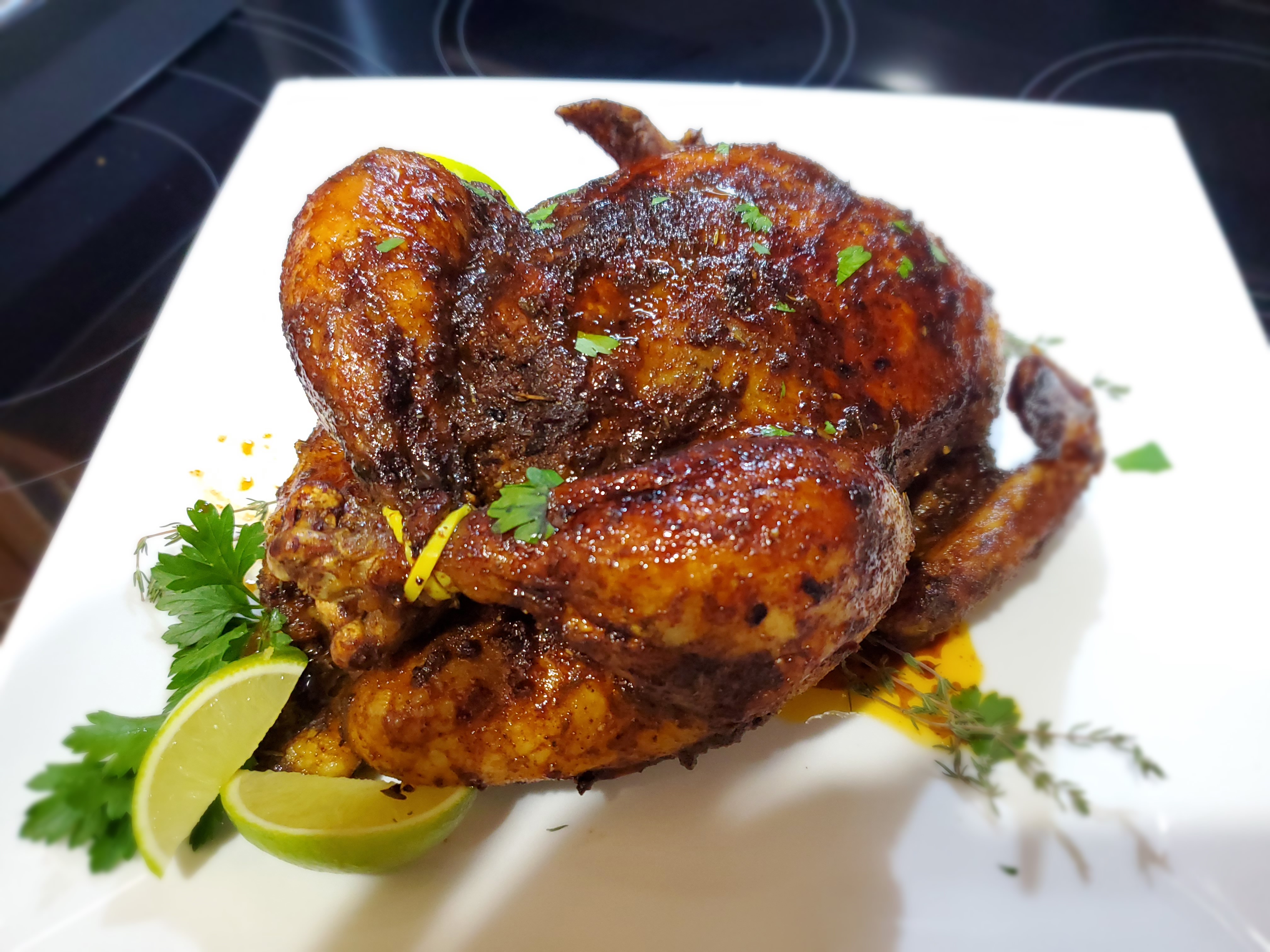 Caribbean-Spiced Roast Chicken 