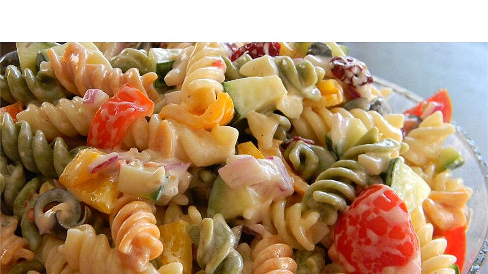 No Mayo Easy Pasta Salad Recipe Allrecipes