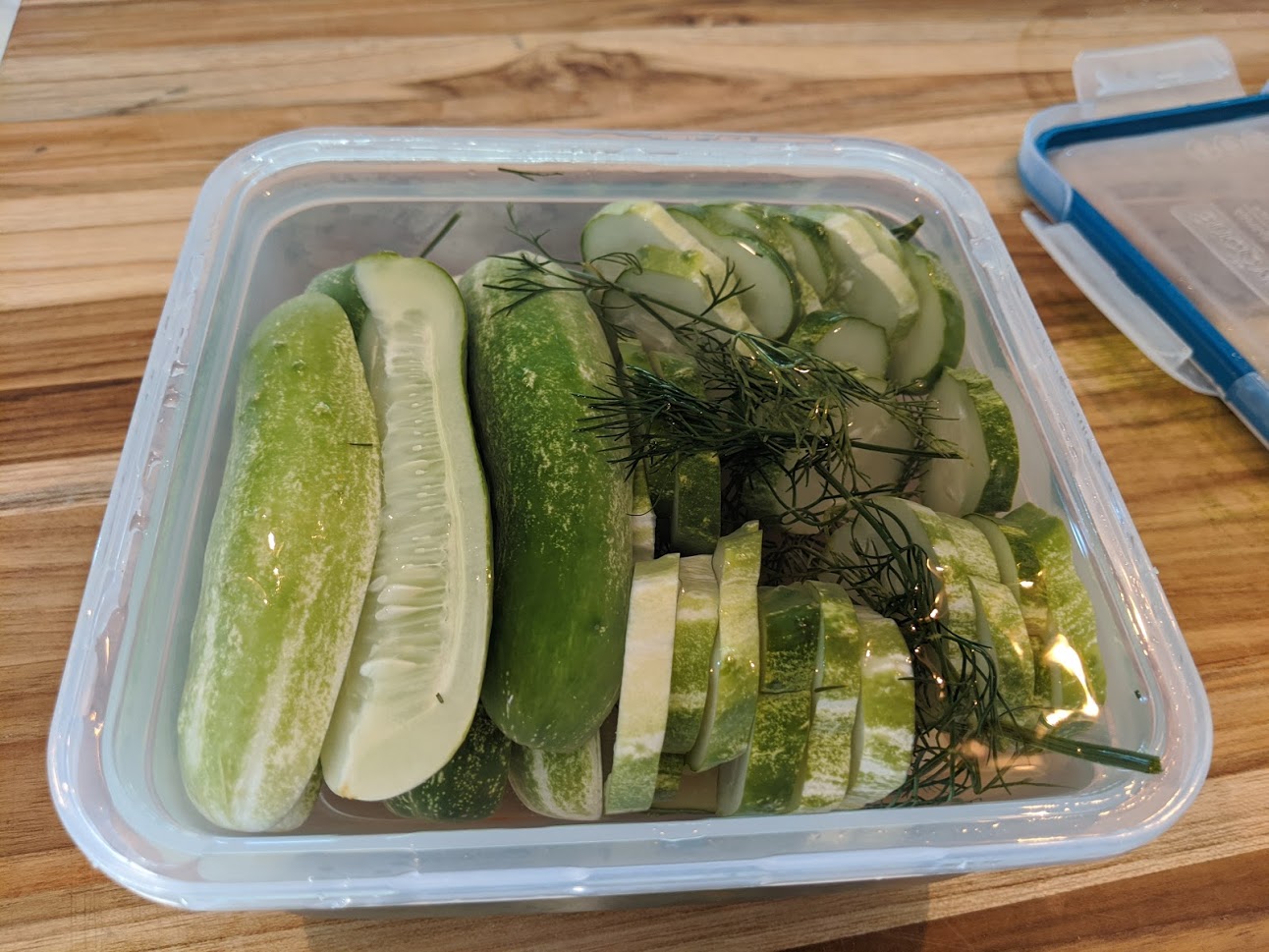 Refrigerator Dill Pickles 