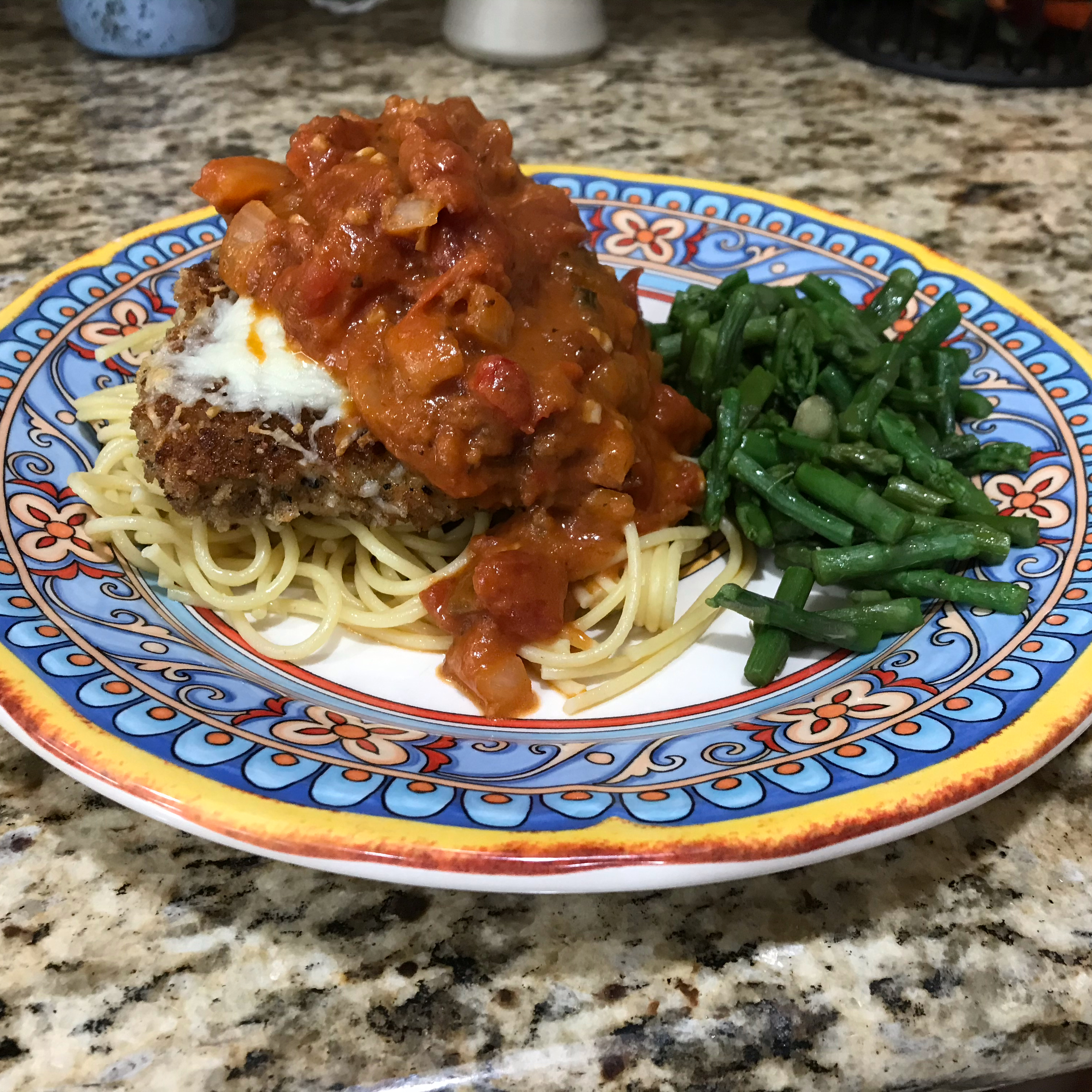 Homemade Chicken Parmigiana 