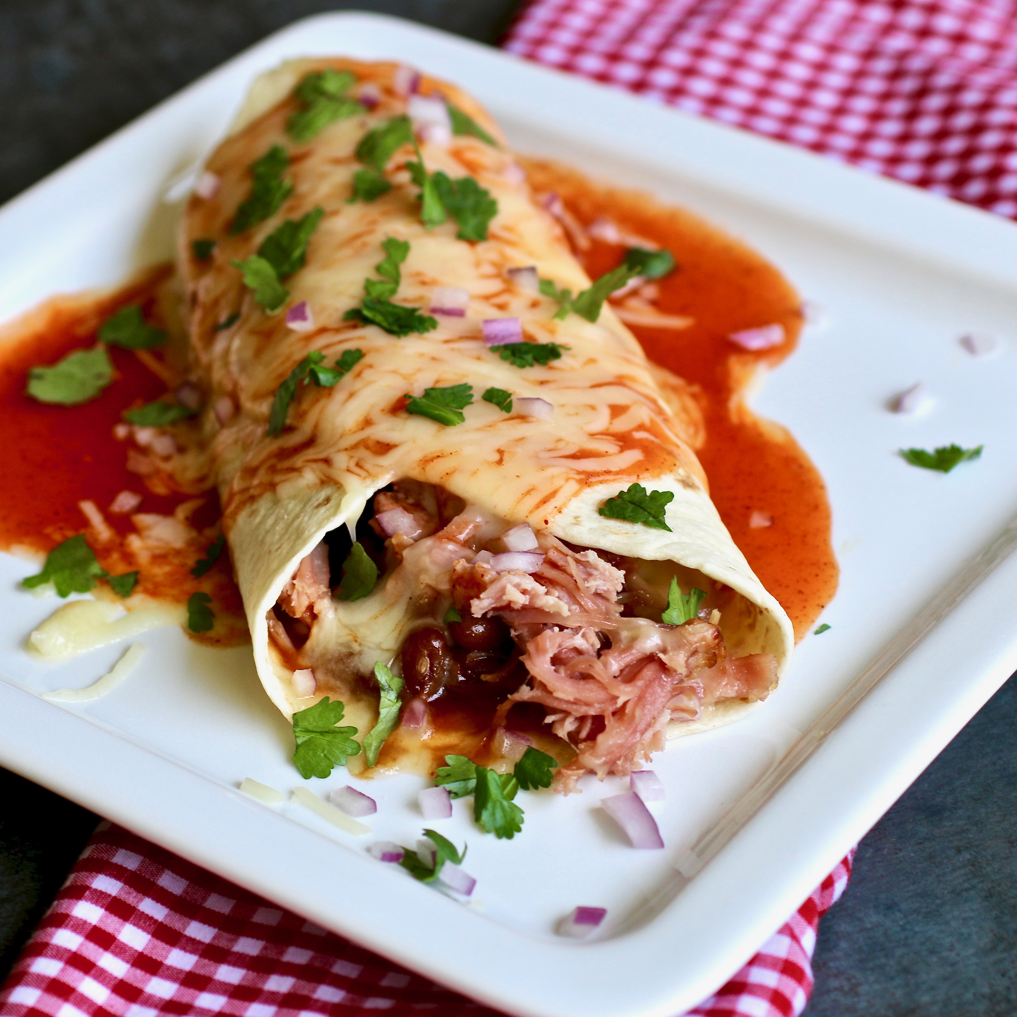  hasty and Easy Pulled Pork Burritos