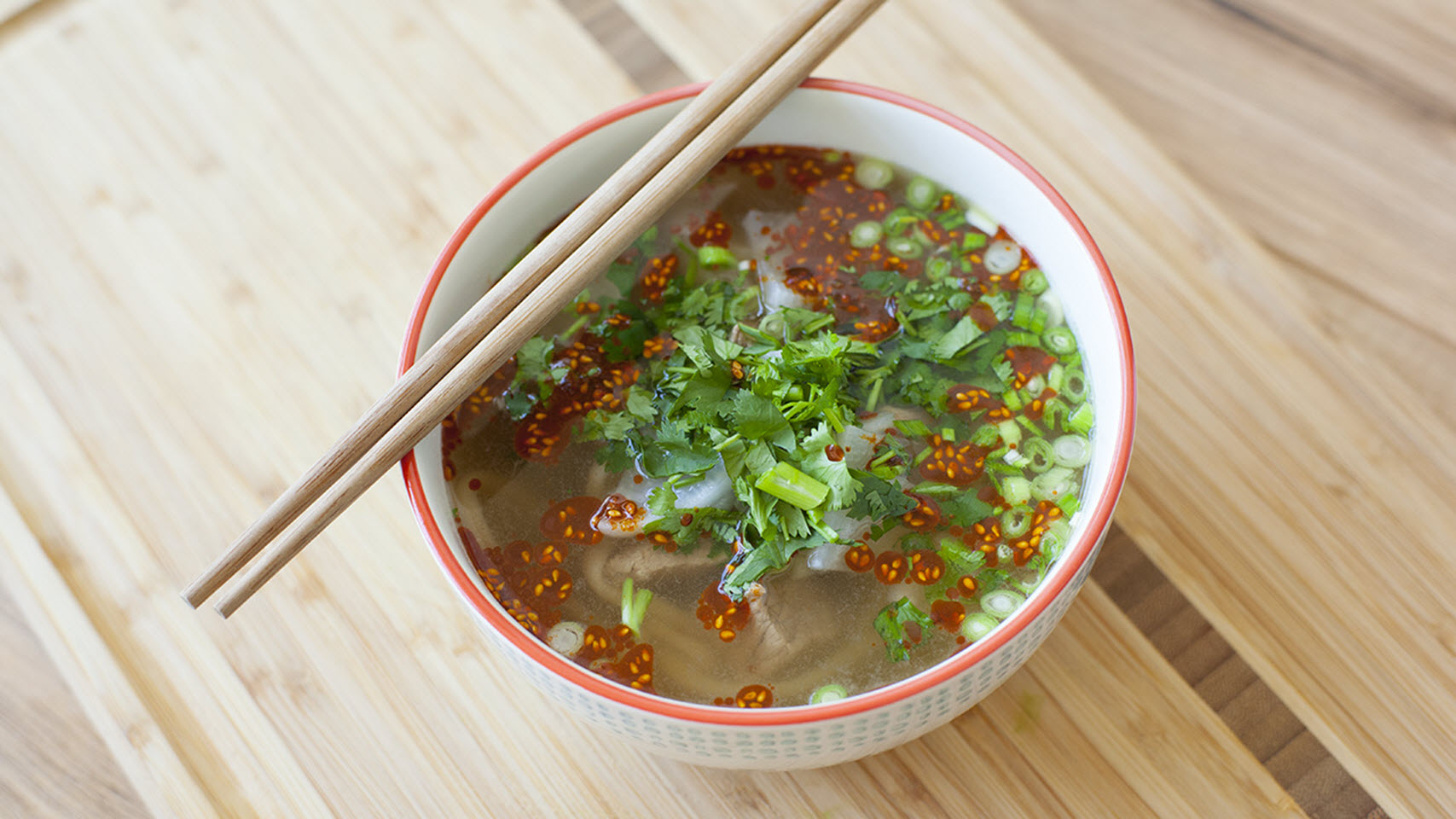 Chinese Hand-Pulled Noodles in Beef Broth