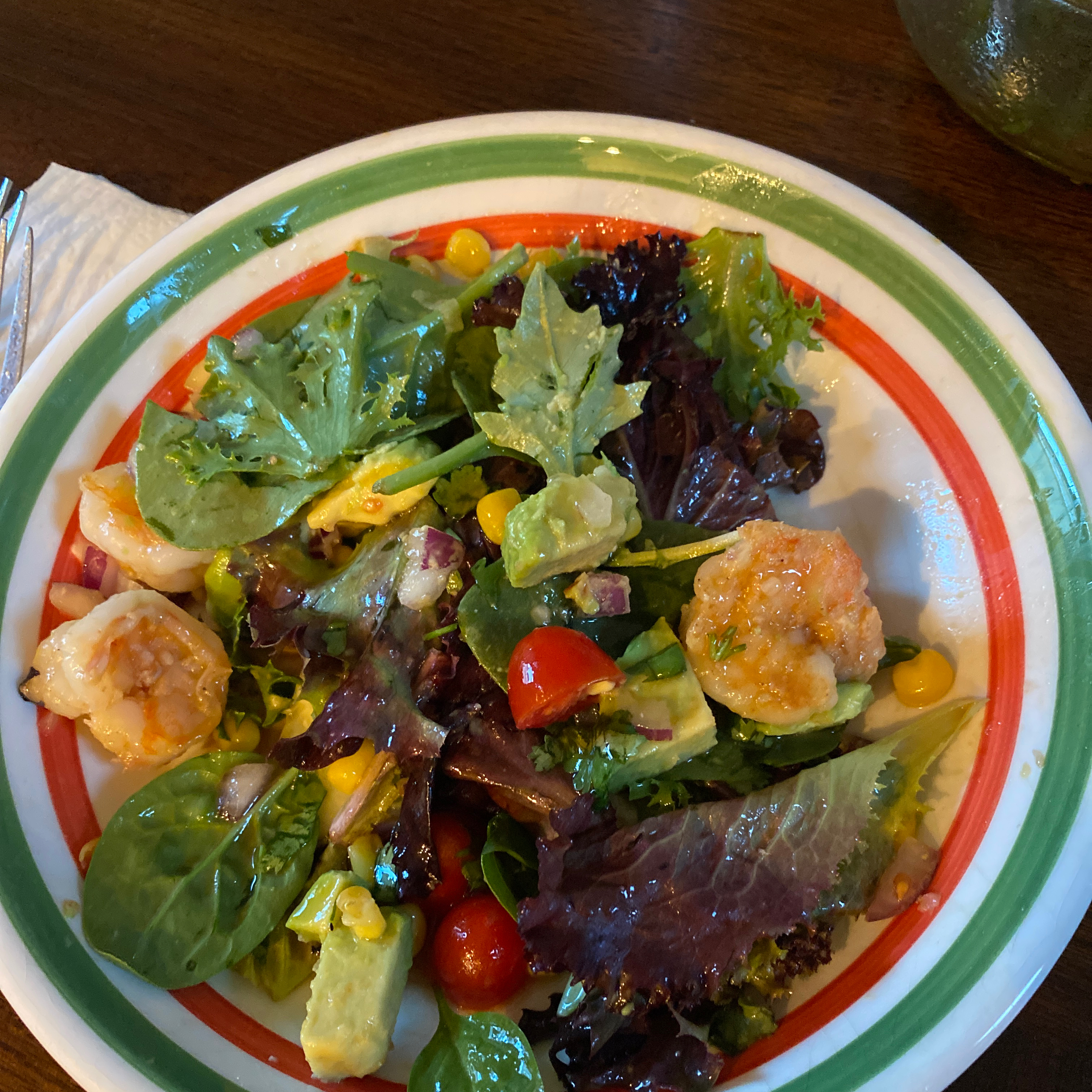 Summer Grilled Shrimp Salad Renee Sala