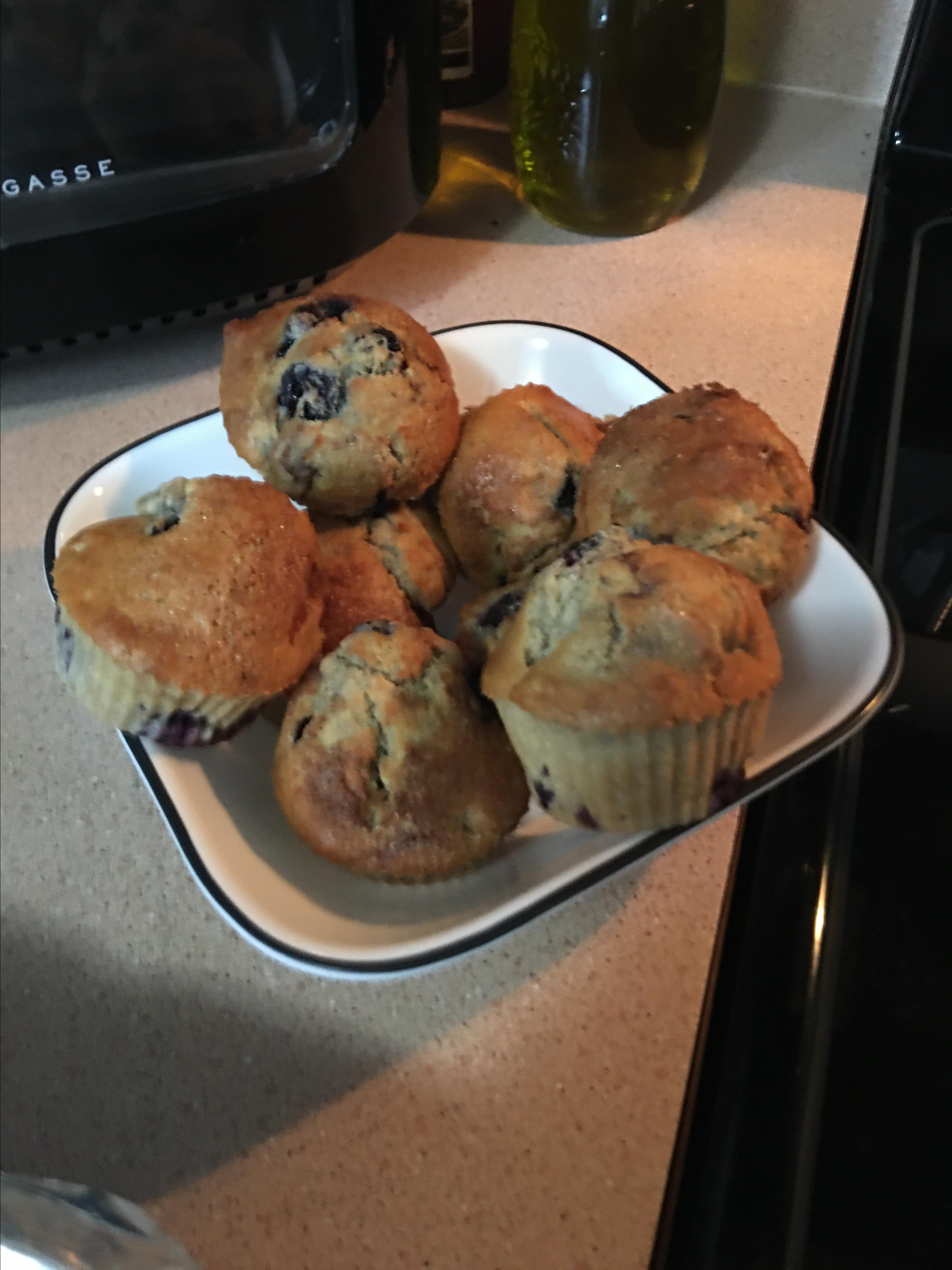 Air Fryer Blueberry Muffins JUNKMAIL