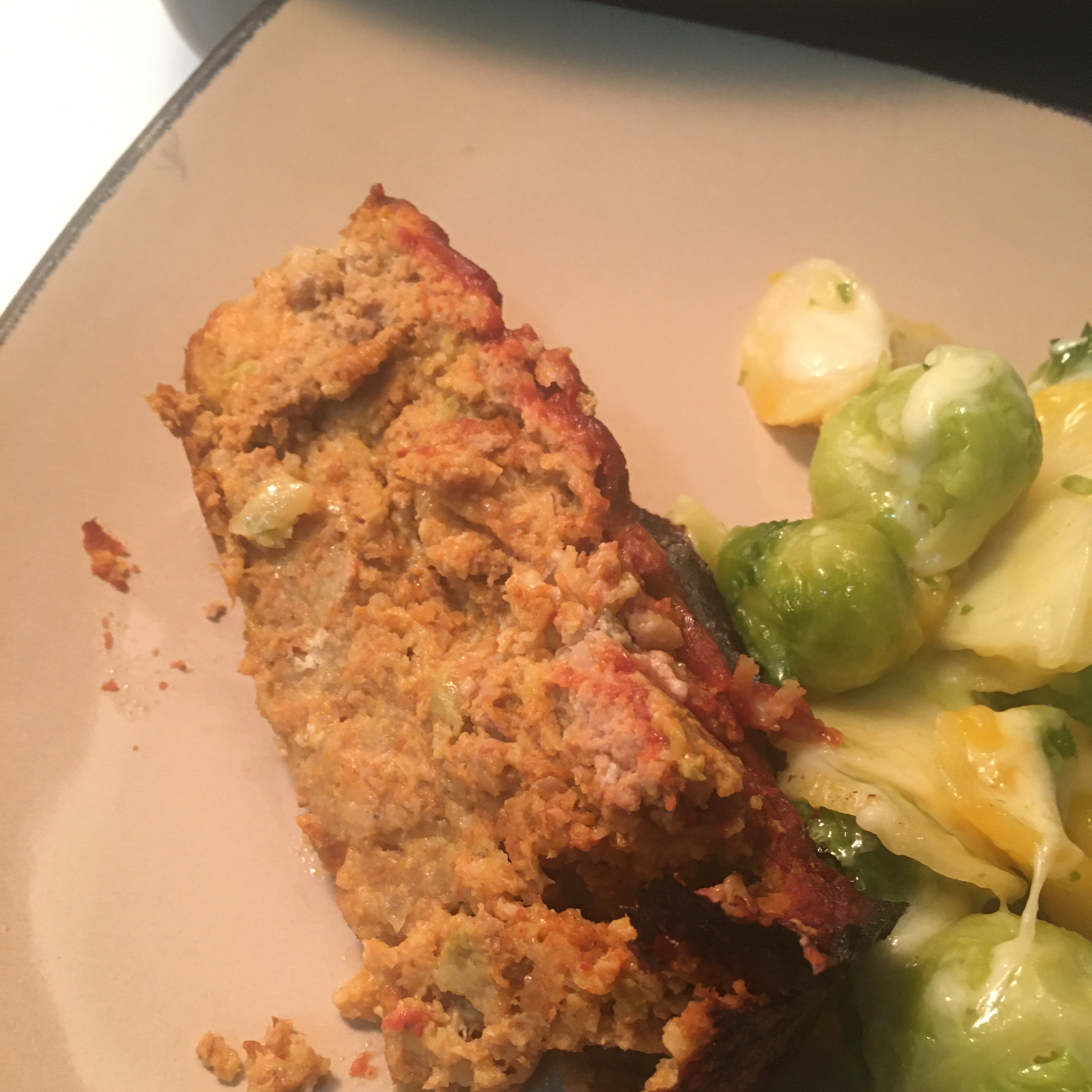 Mexican Meatloaf with Green Chile Peppers 