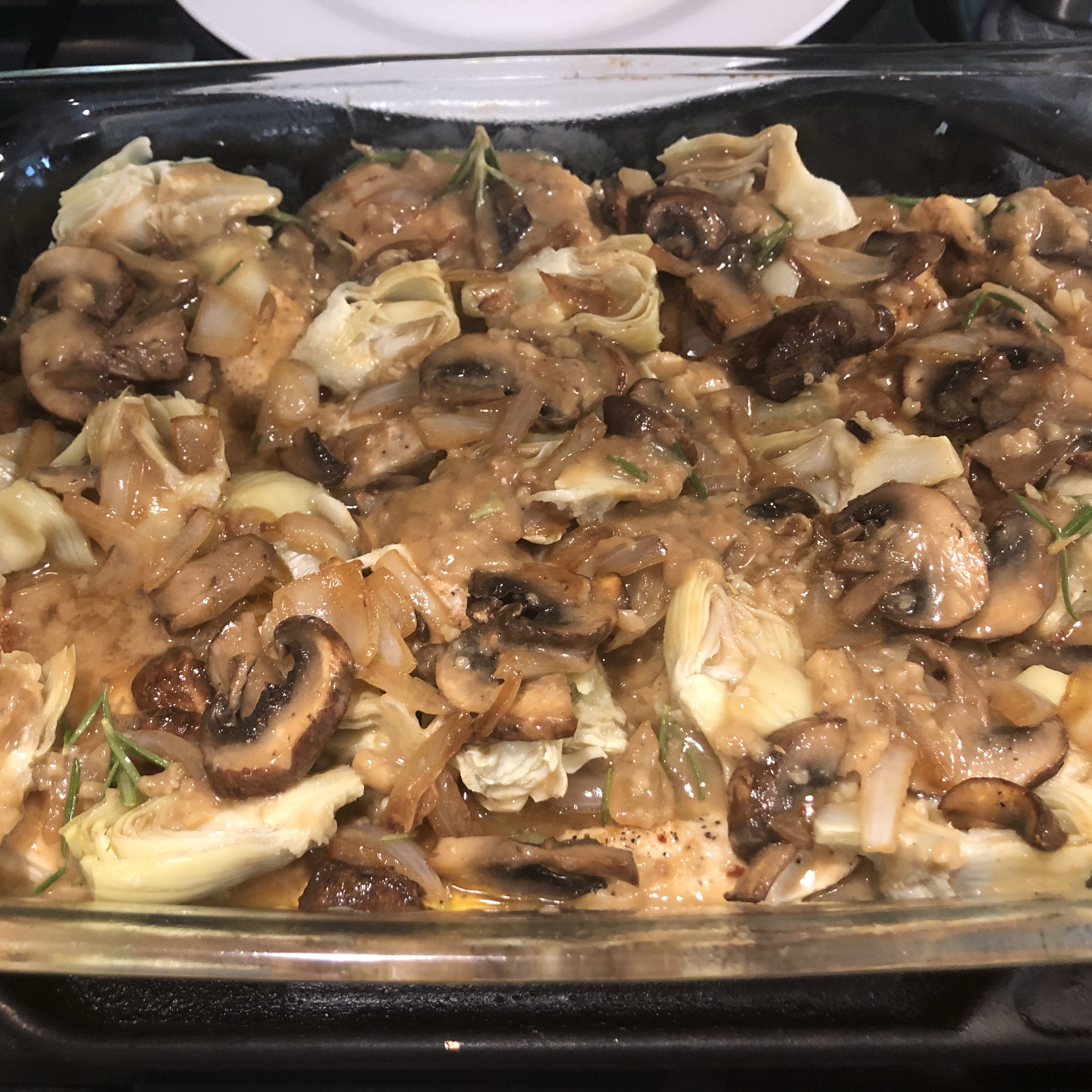 Chicken with Artichokes and Mushrooms Mary Ruley Moyer