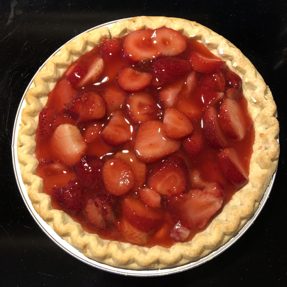 Two Tier Strawberry Pie 