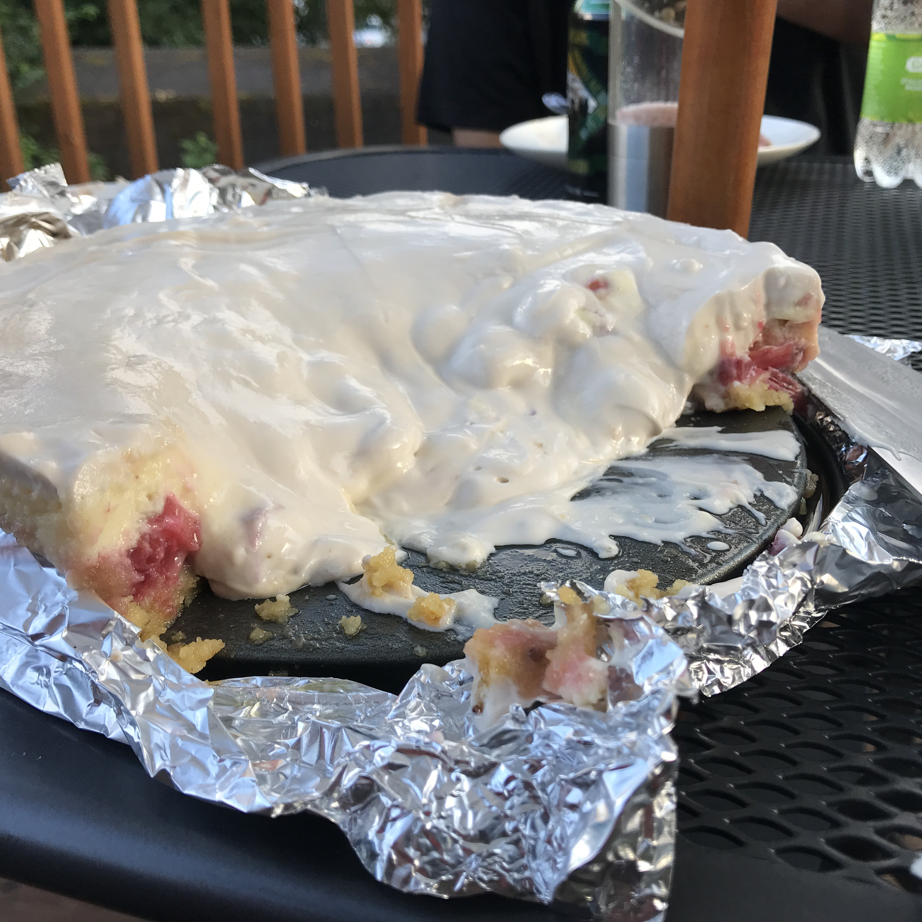 Rhubarb Cheesecake 