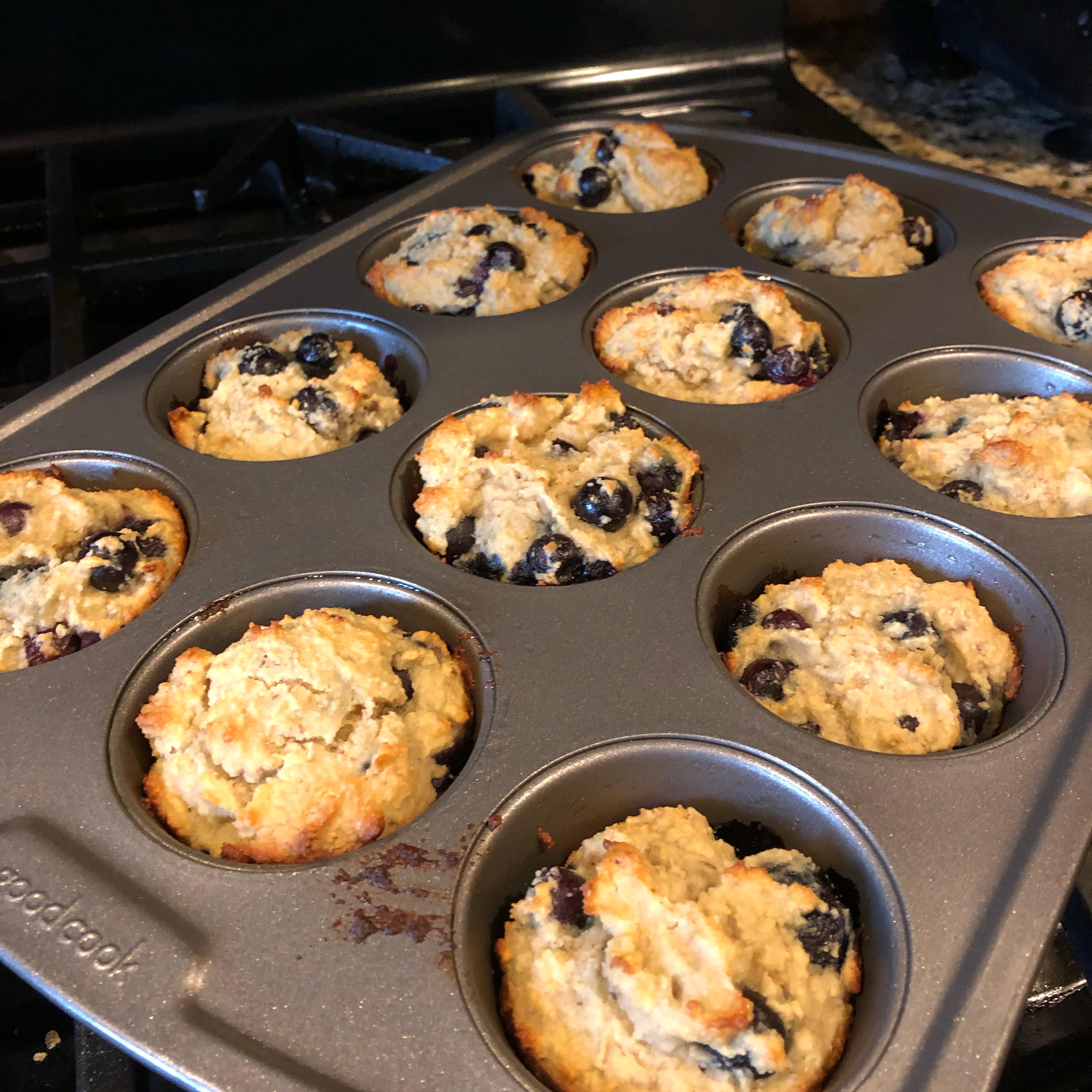 Banana Blueberry Almond Flour Muffins (Gluten-Free) Julie P