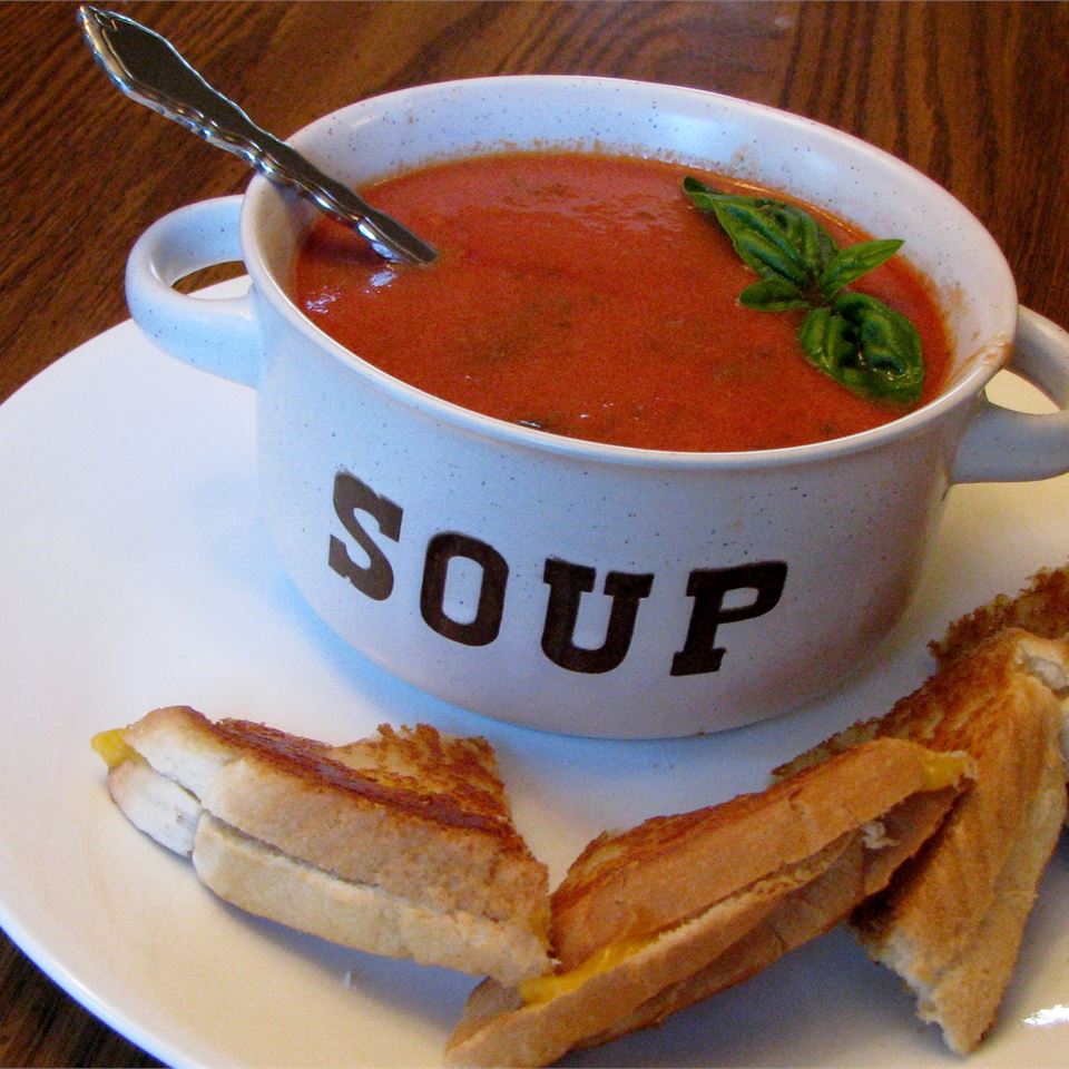 Rachel's Tomato Basil Soup 