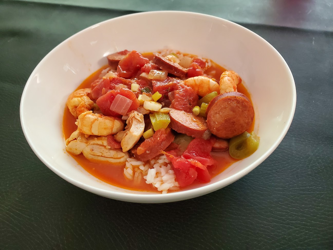 Instant Pot&reg; Jambalaya with Shrimp and Chicken 