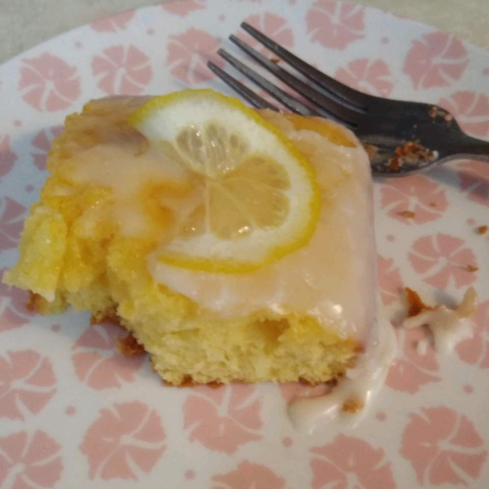 Lemon Poke Cake II 