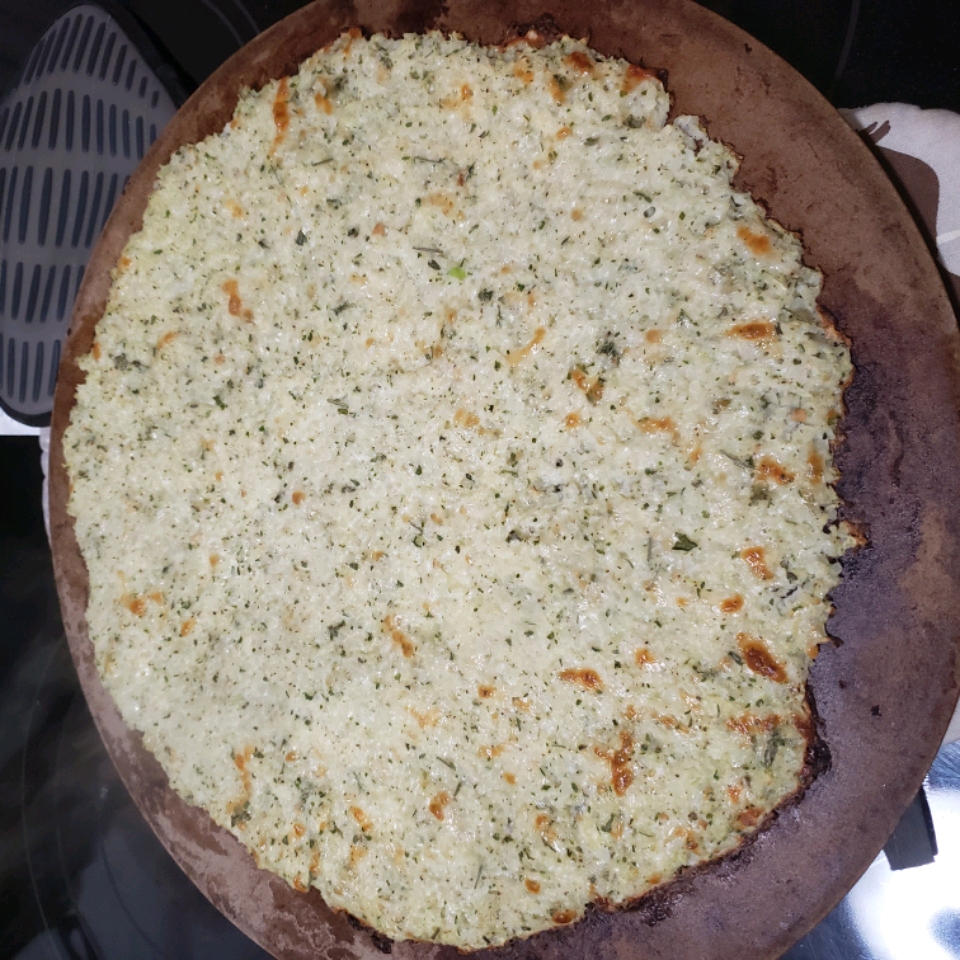 Cauliflower Pizza Crust 