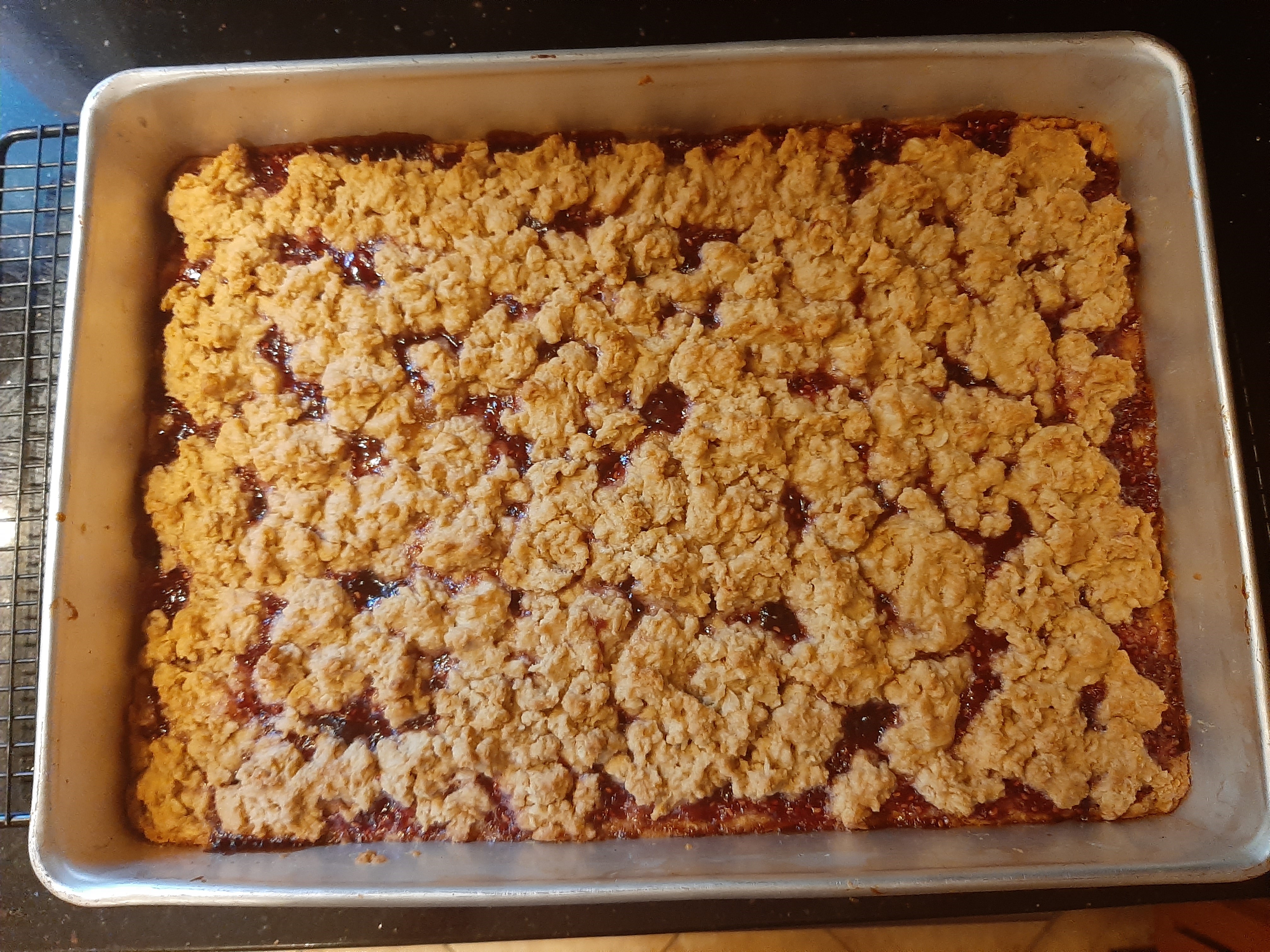 Peanut Butter and Jelly Oat Bars Lynn