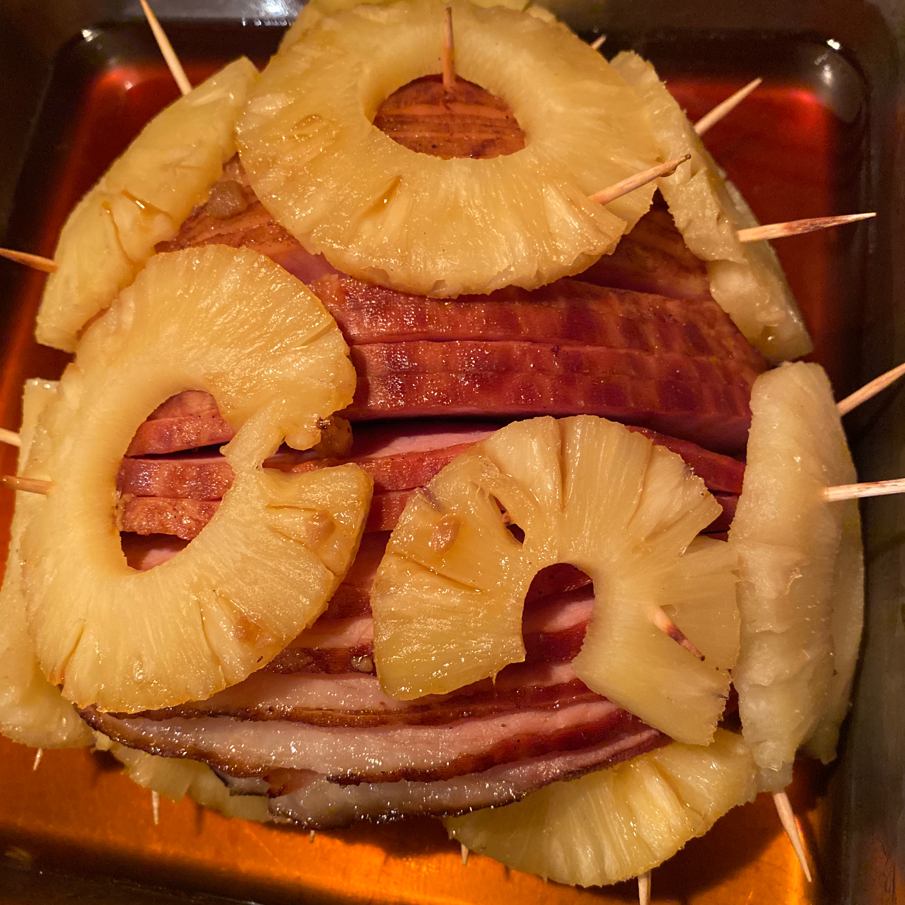 Brown Sugar and Pineapple Glazed Ham Julie Aburto