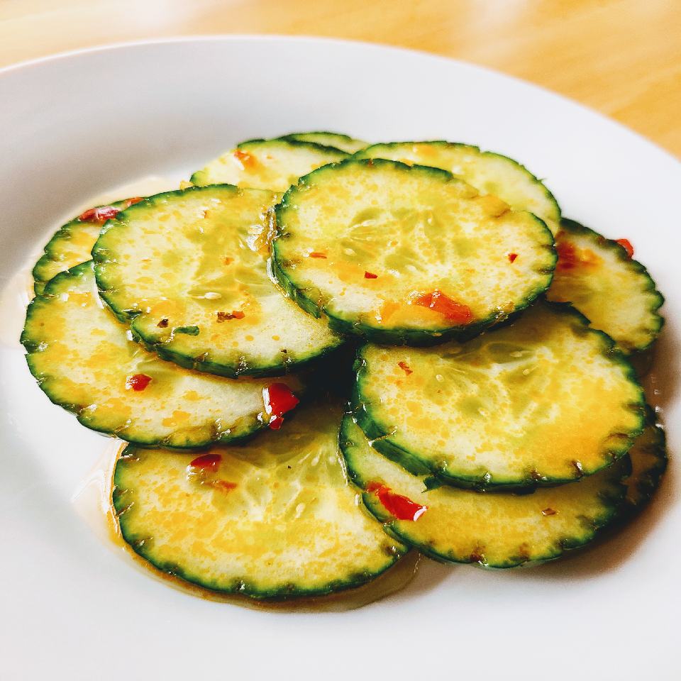 Japanese Restaurant Cucumber Salad 