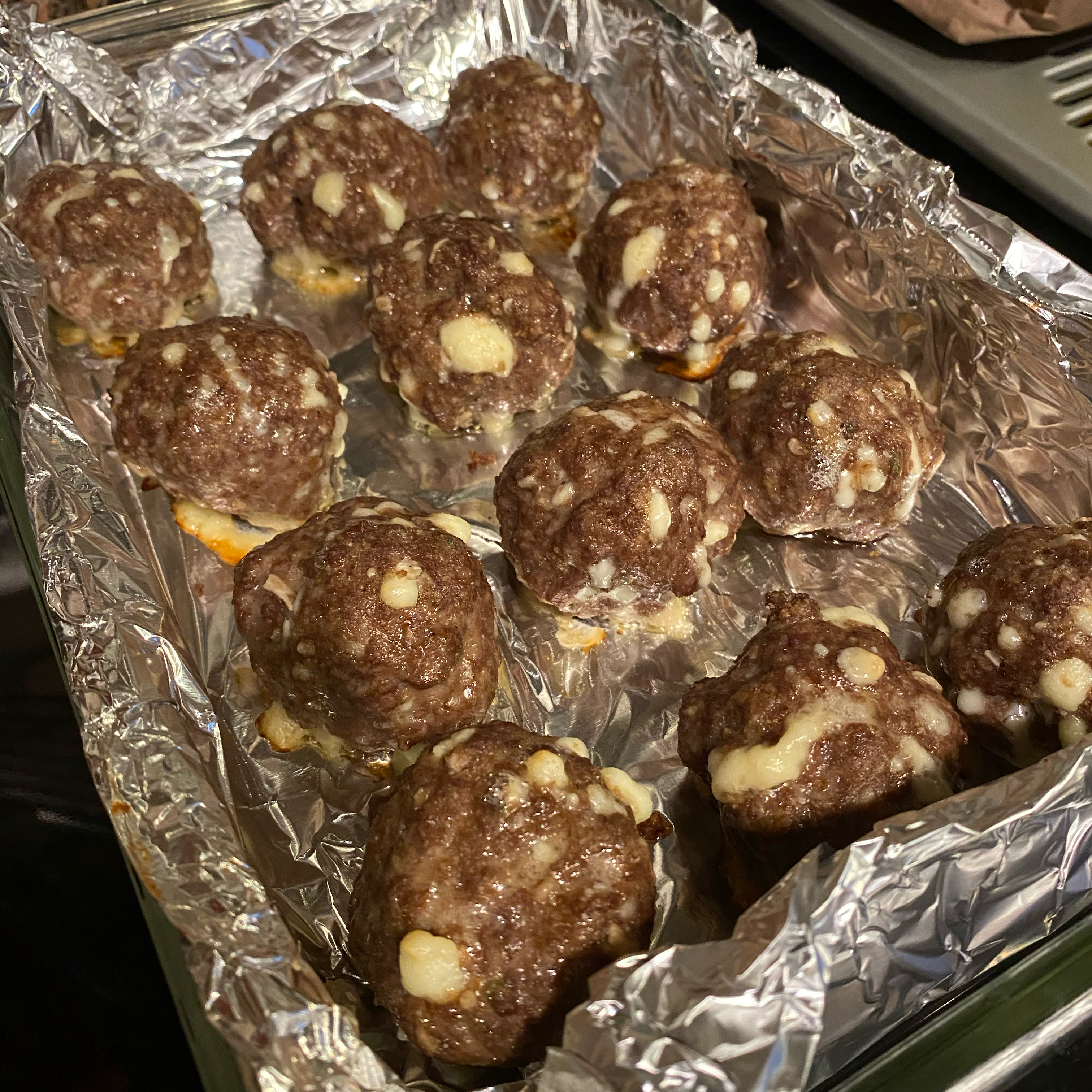 Blue Cheese and Beef Meatballs 