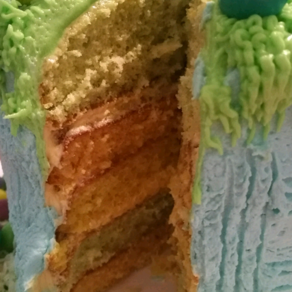 Rainbow Citrus Cake Jody