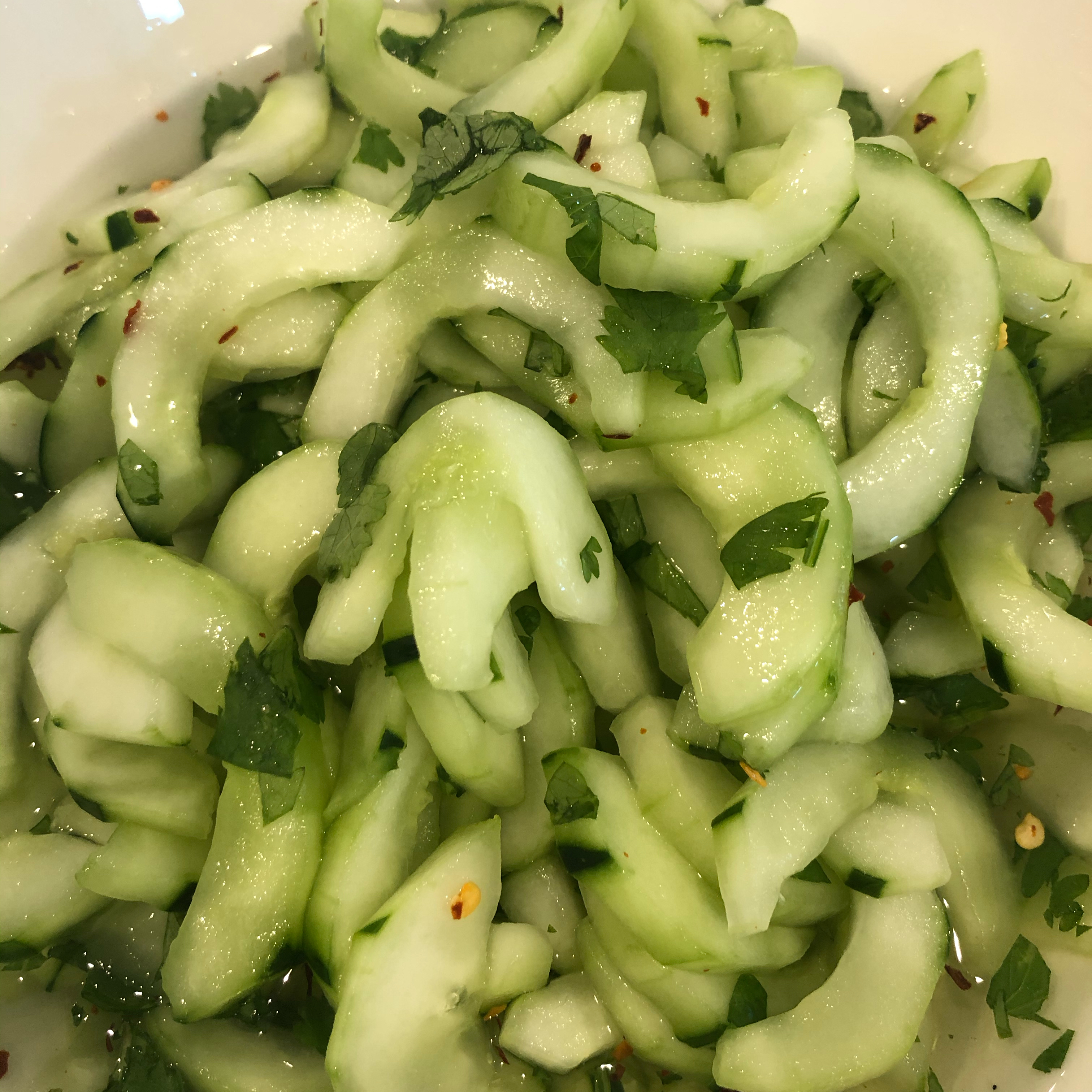Thai Cucumber Salad Eva