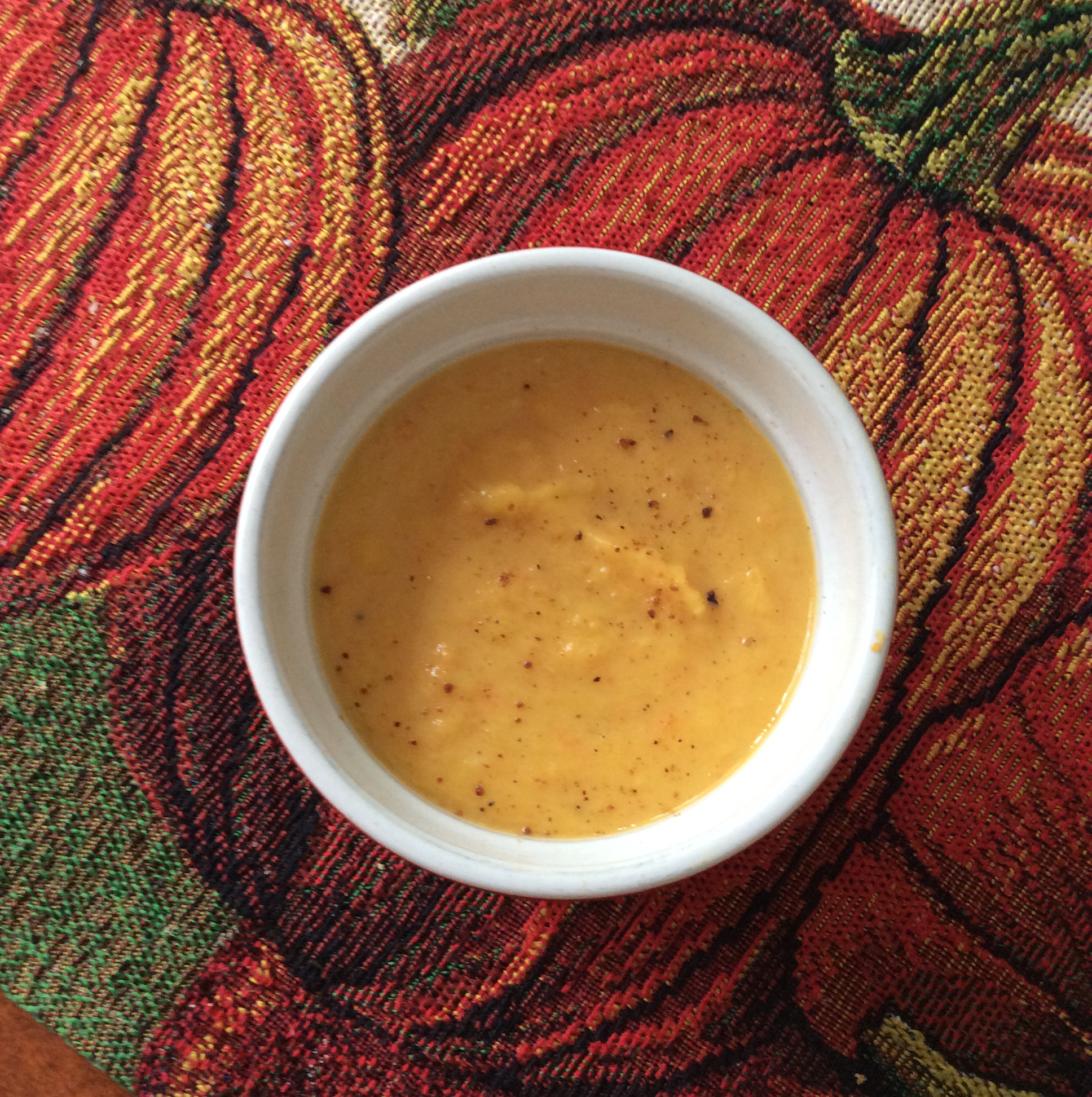 Savory Roasted Butternut Squash Soup 