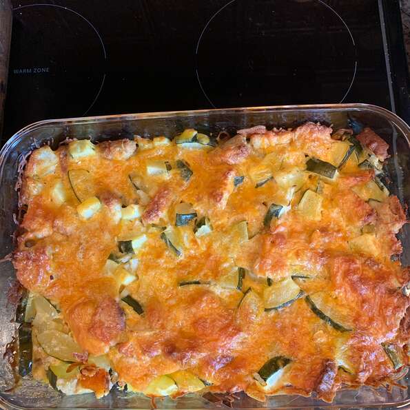 Cheesy Zucchini Casserole 