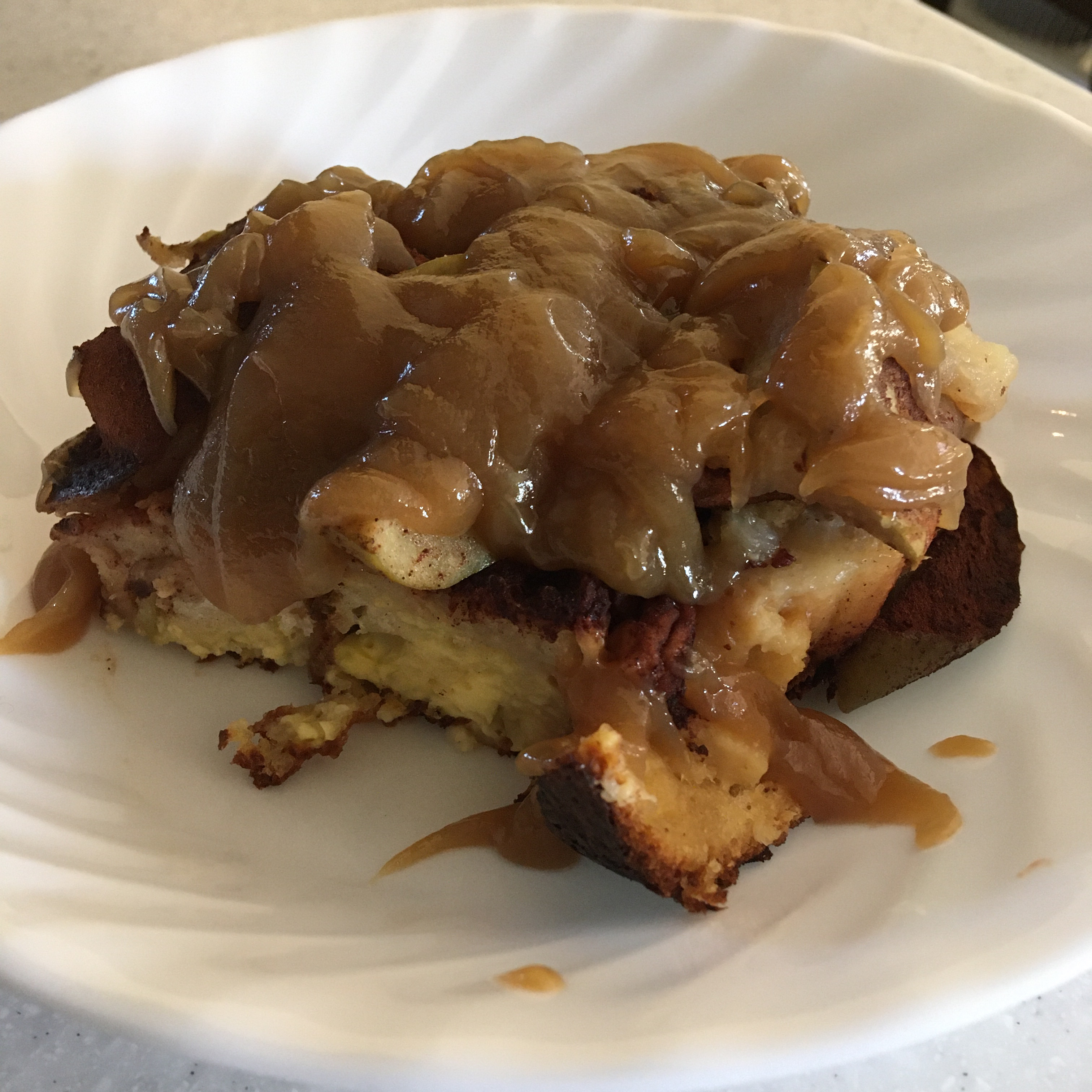 Baked Caramel-Apple French Toast