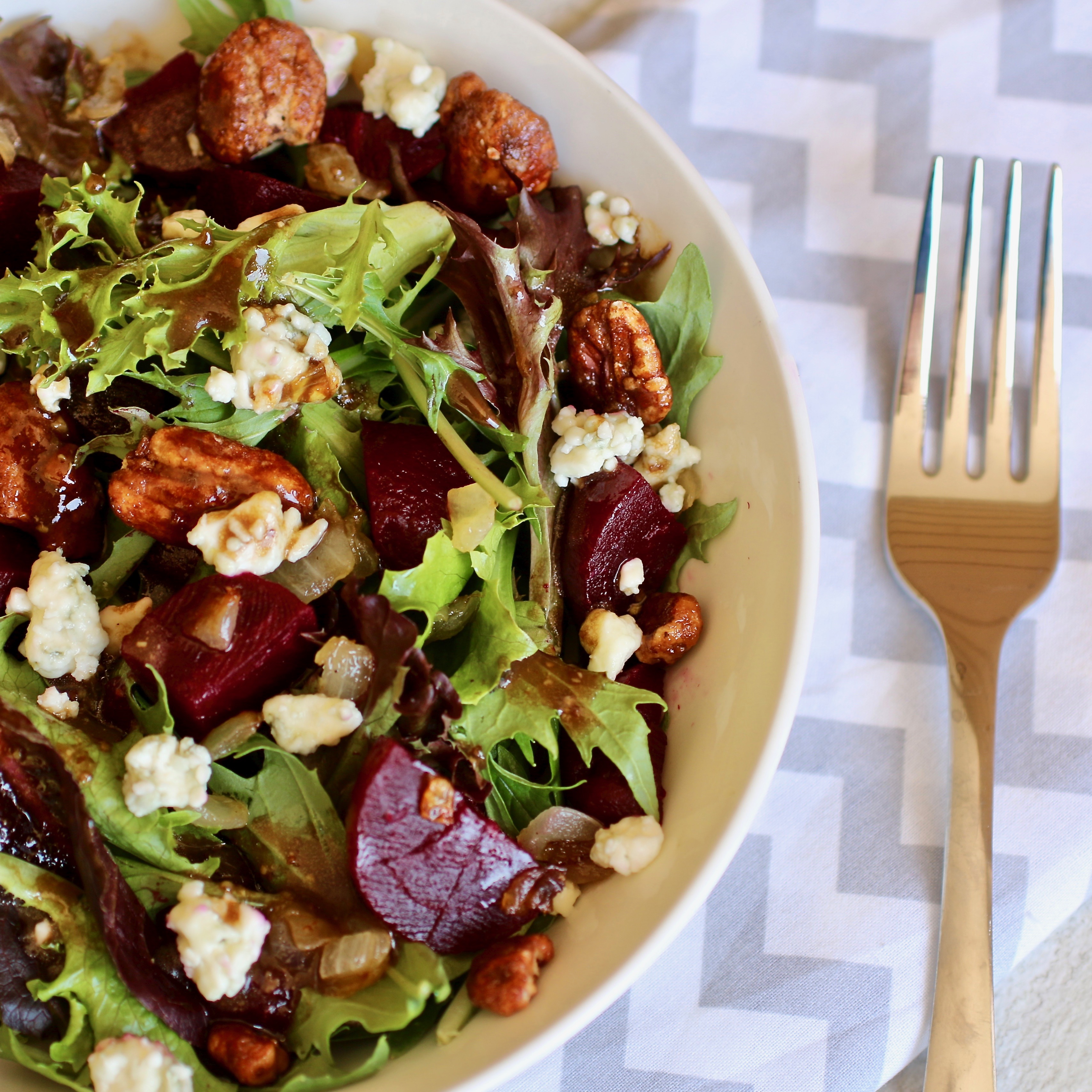 Beet Salad with Pecans and Blue Cheese My Hot Southern Mess