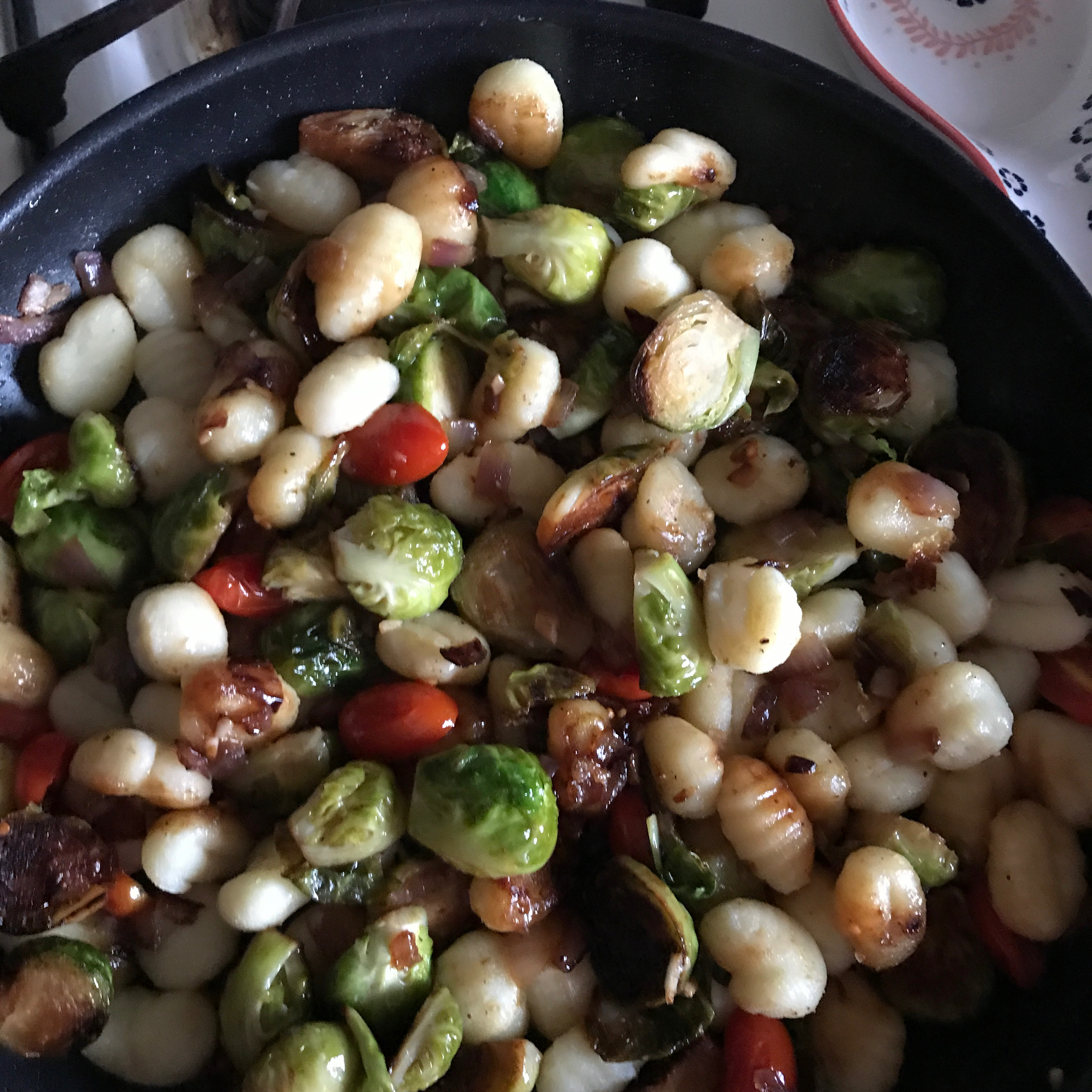 Brussels Sprouts 'n Gnocchi