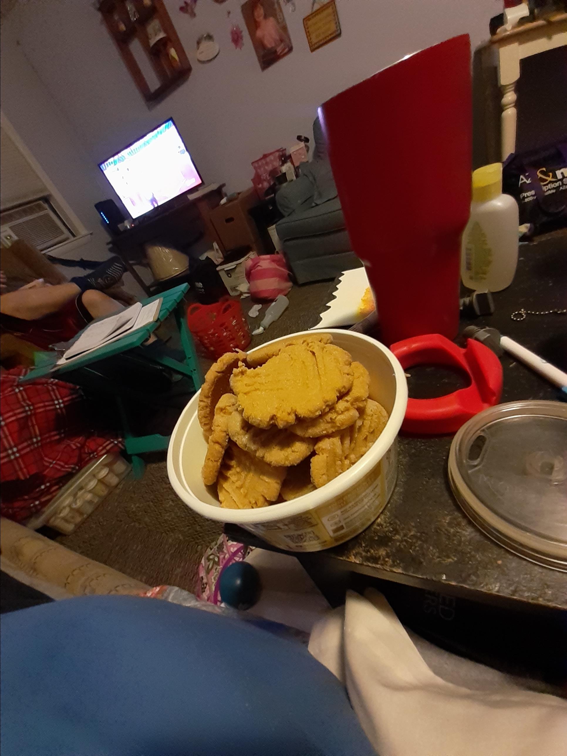 3-Ingredient Peanut Butter Cookies 